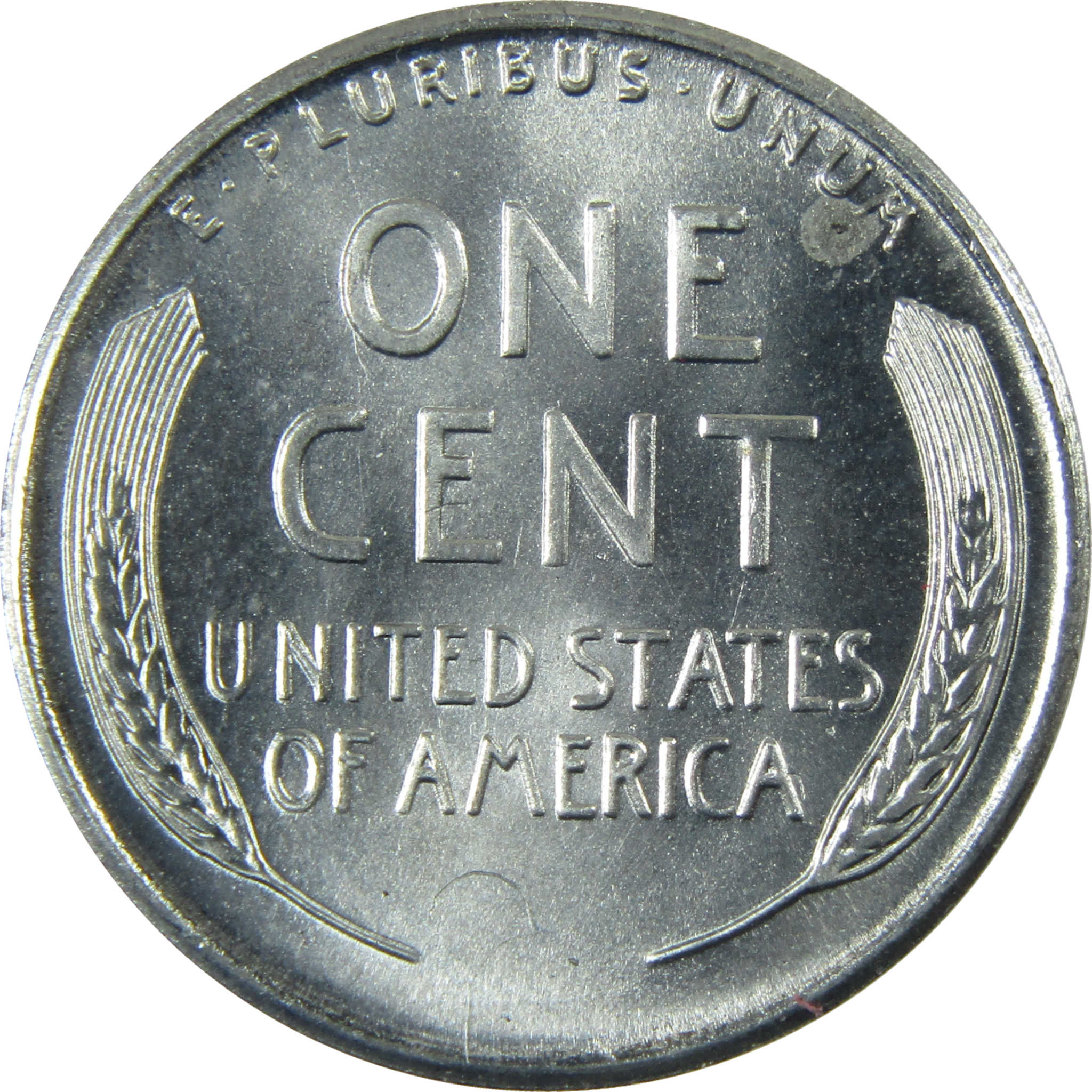 1943 D Lincoln Wheat Steel Cent Uncirculated Penny 1c Coin SKU:I28333