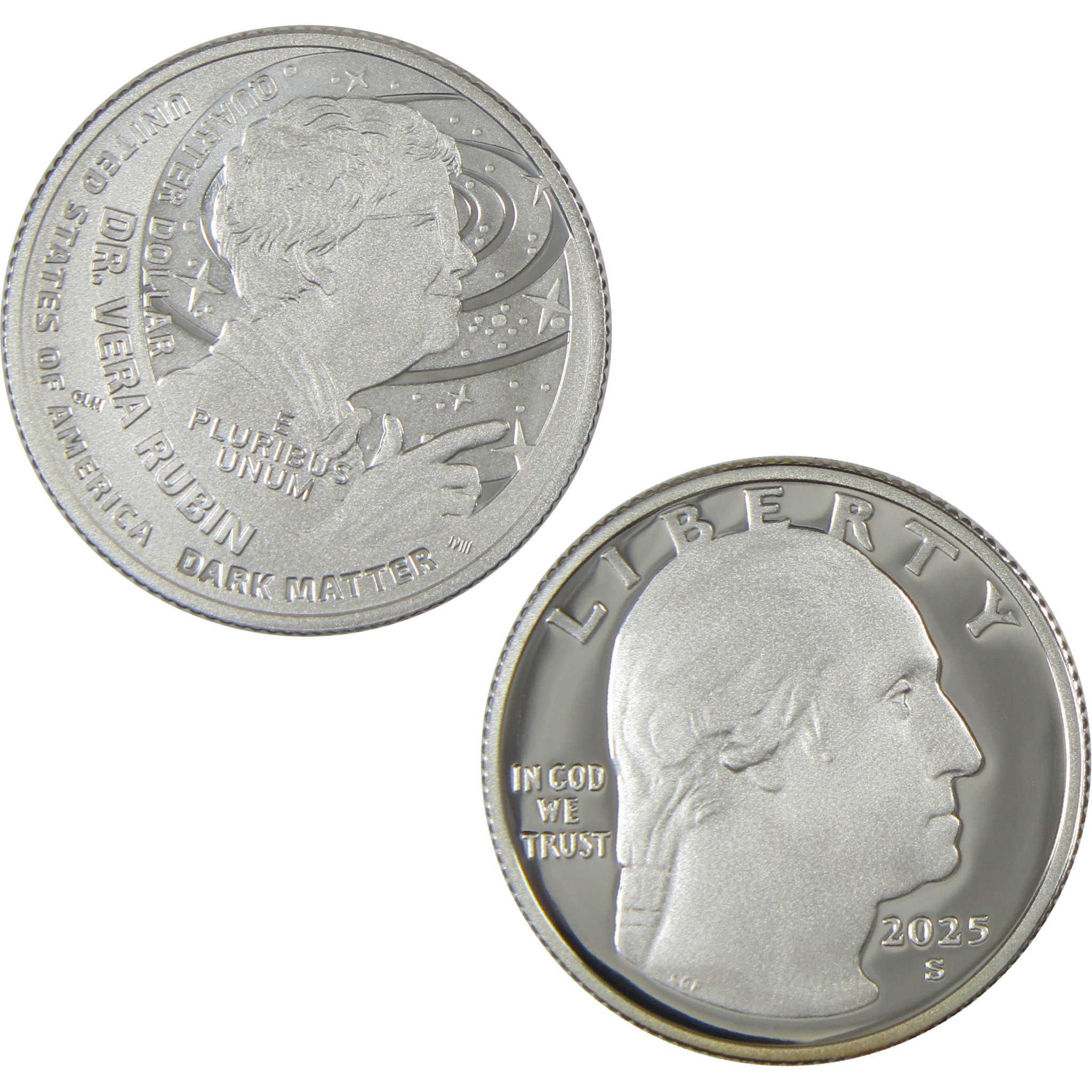 2025 S Vera Rubin American Women Silver Quarter Proof 25c Coin