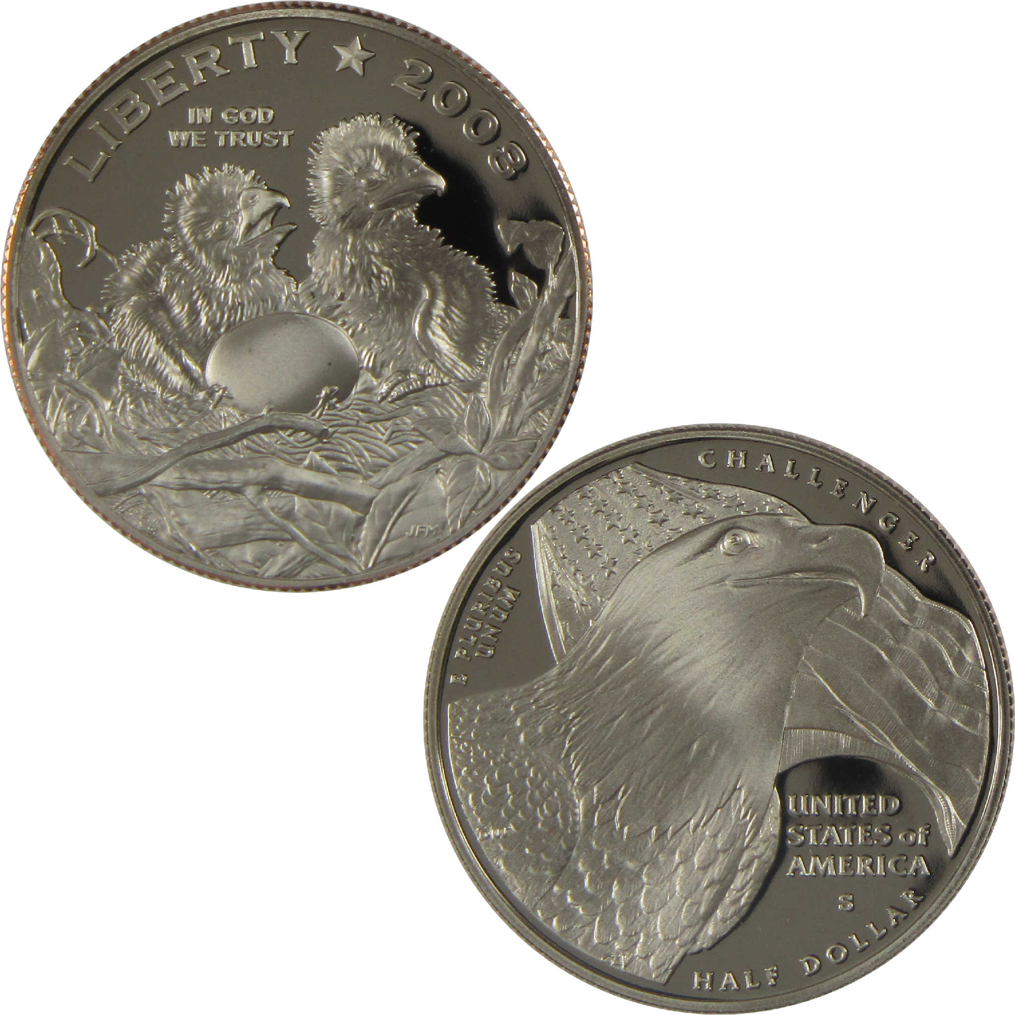 Bald Eagle Recovery Commemorative Half Dollar 2008 S Choice Proof Clad