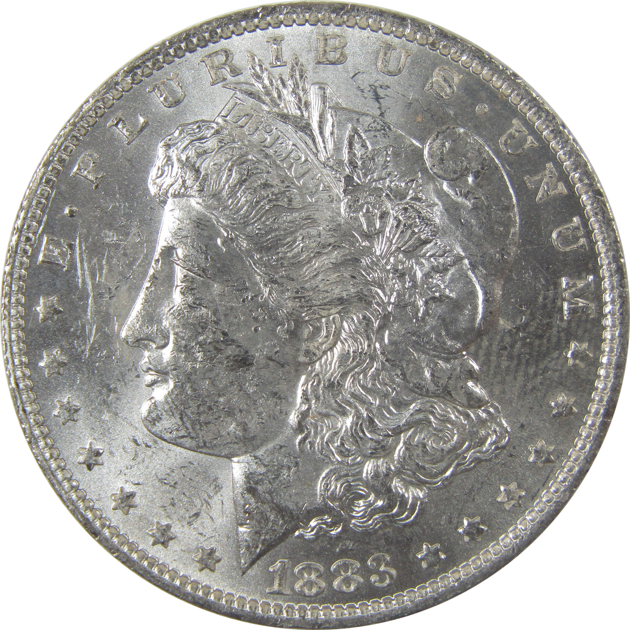 1883 O Morgan Silver Dollar Uncirculated Mint State $1 Coin SKU:I24839 - Morgan coin - Morgan silver dollar - Morgan silver dollar for sale - Profile Coins & Collectibles