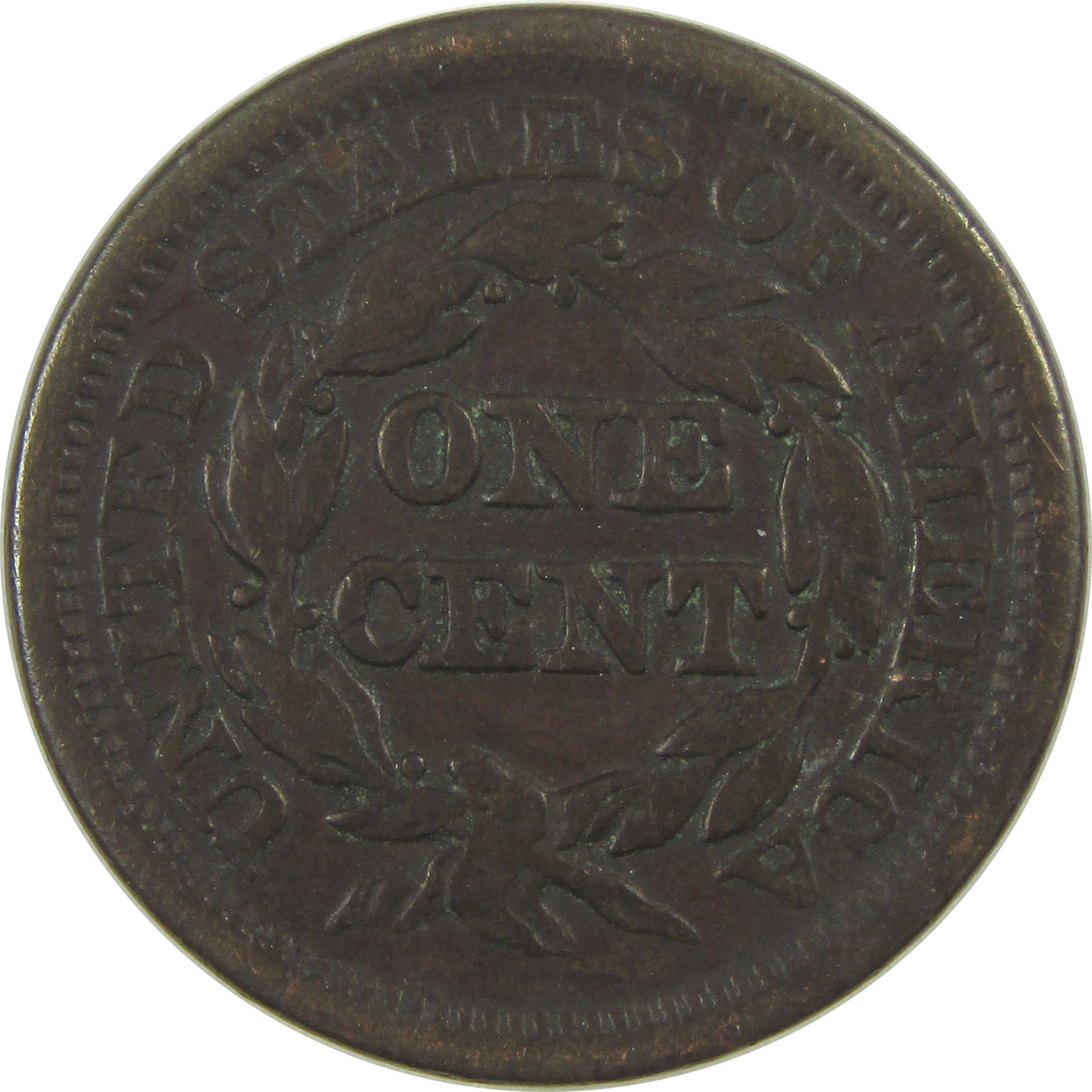 1846 Small Date Braided Hair Large Cent F Fine Copper SKU:CPC0770