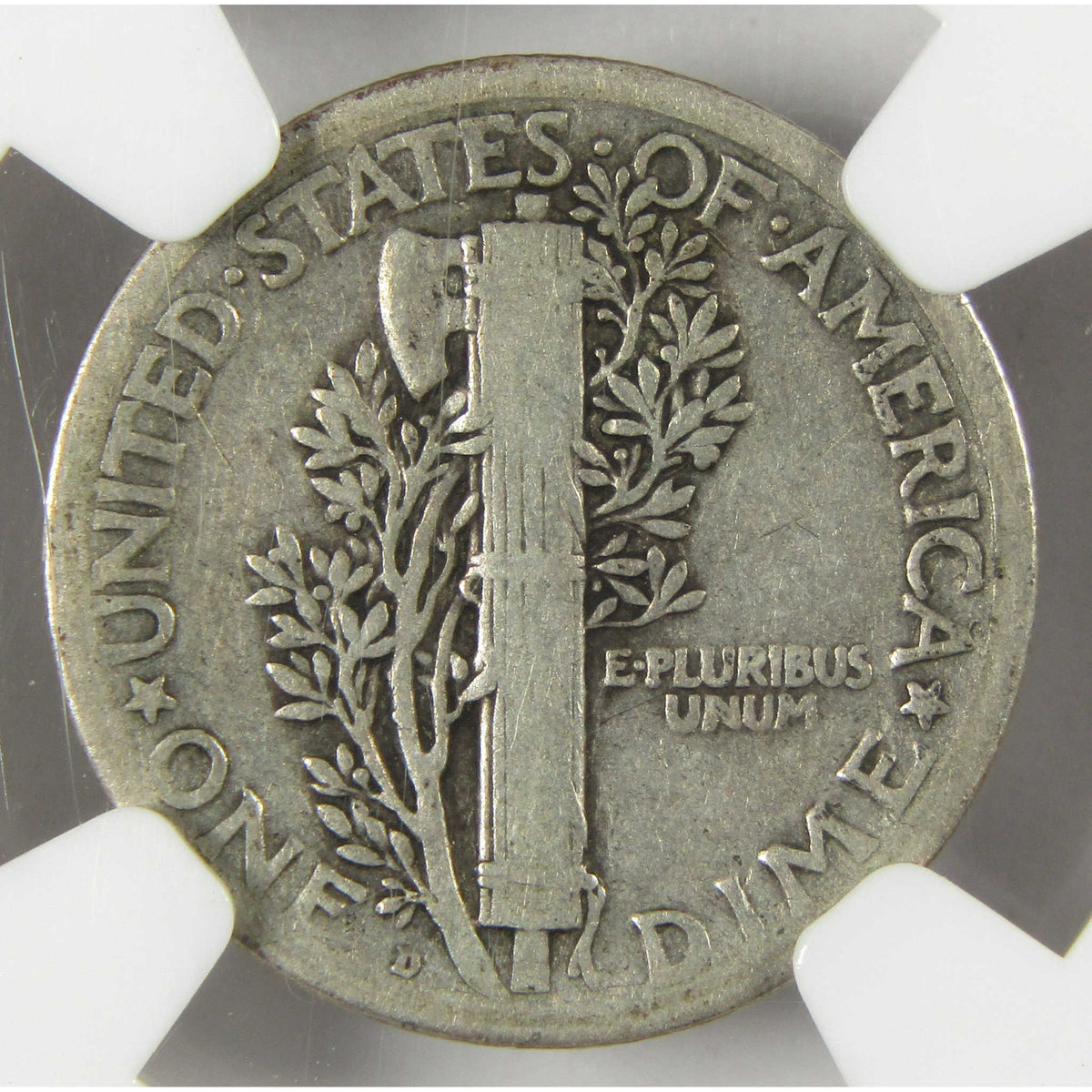 1921 D Mercury Silver Dime VG 10 NGC 10c Coin Collectible