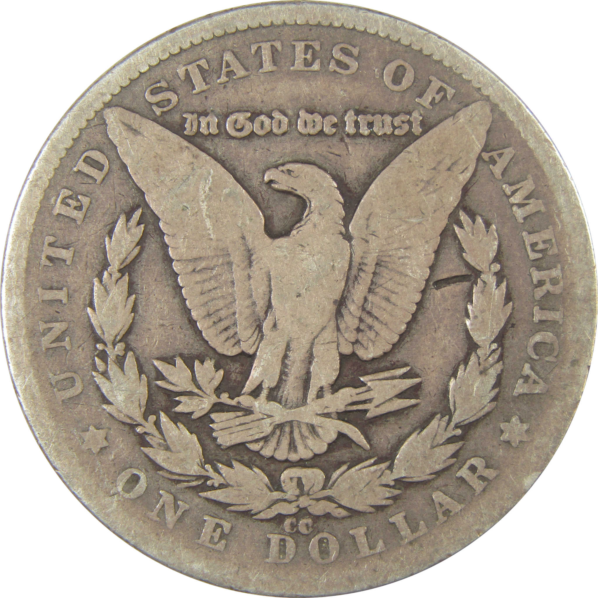 1879 CC Capped Die Morgan Dollar VG Very Good Silver SKU:I24231 - Morgan coin - Morgan silver dollar - Morgan silver dollar for sale - Profile Coins & Collectibles