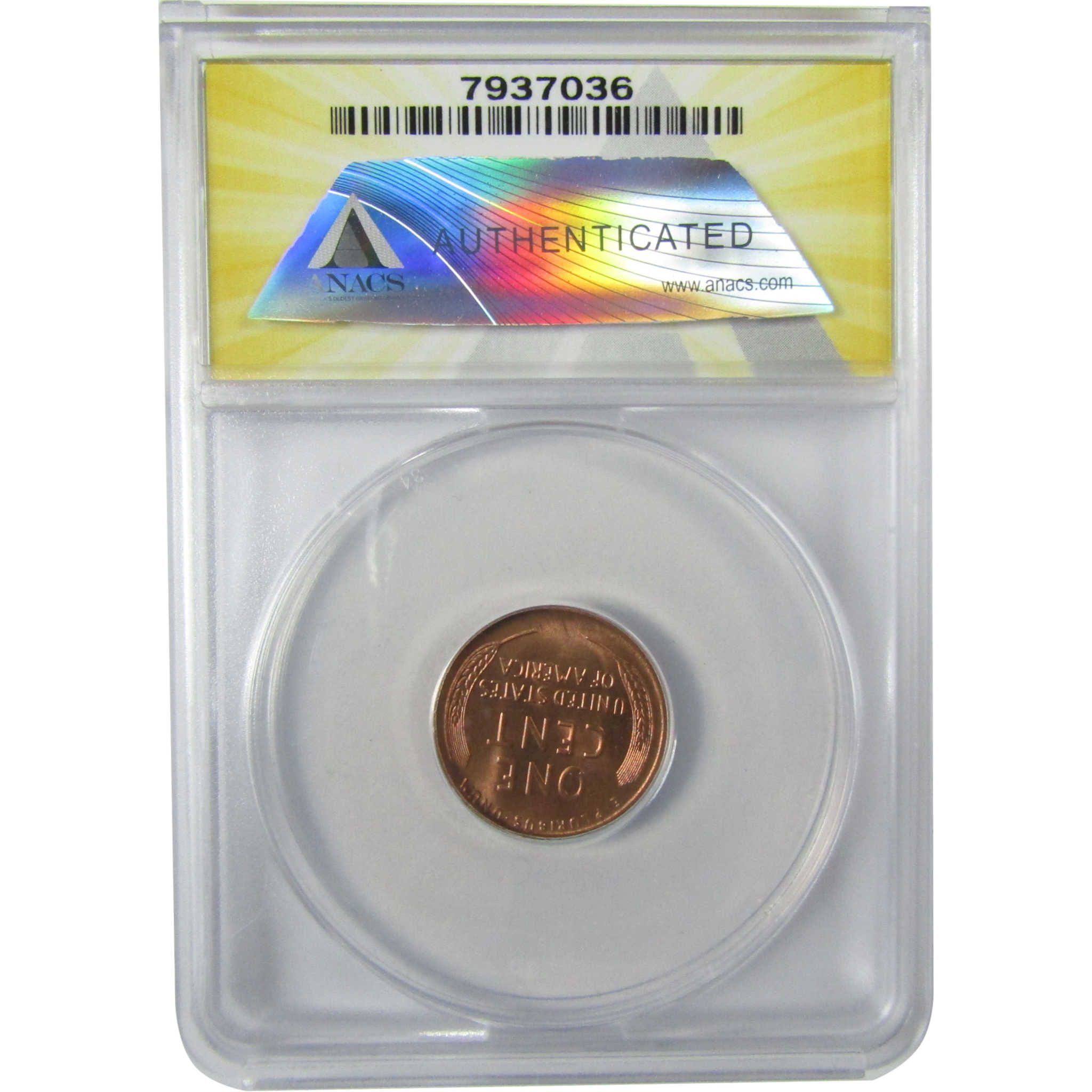 1941 D Lincoln Wheat Cent MS 66 RB ANACS Penny Uncirculated SKU:I27940