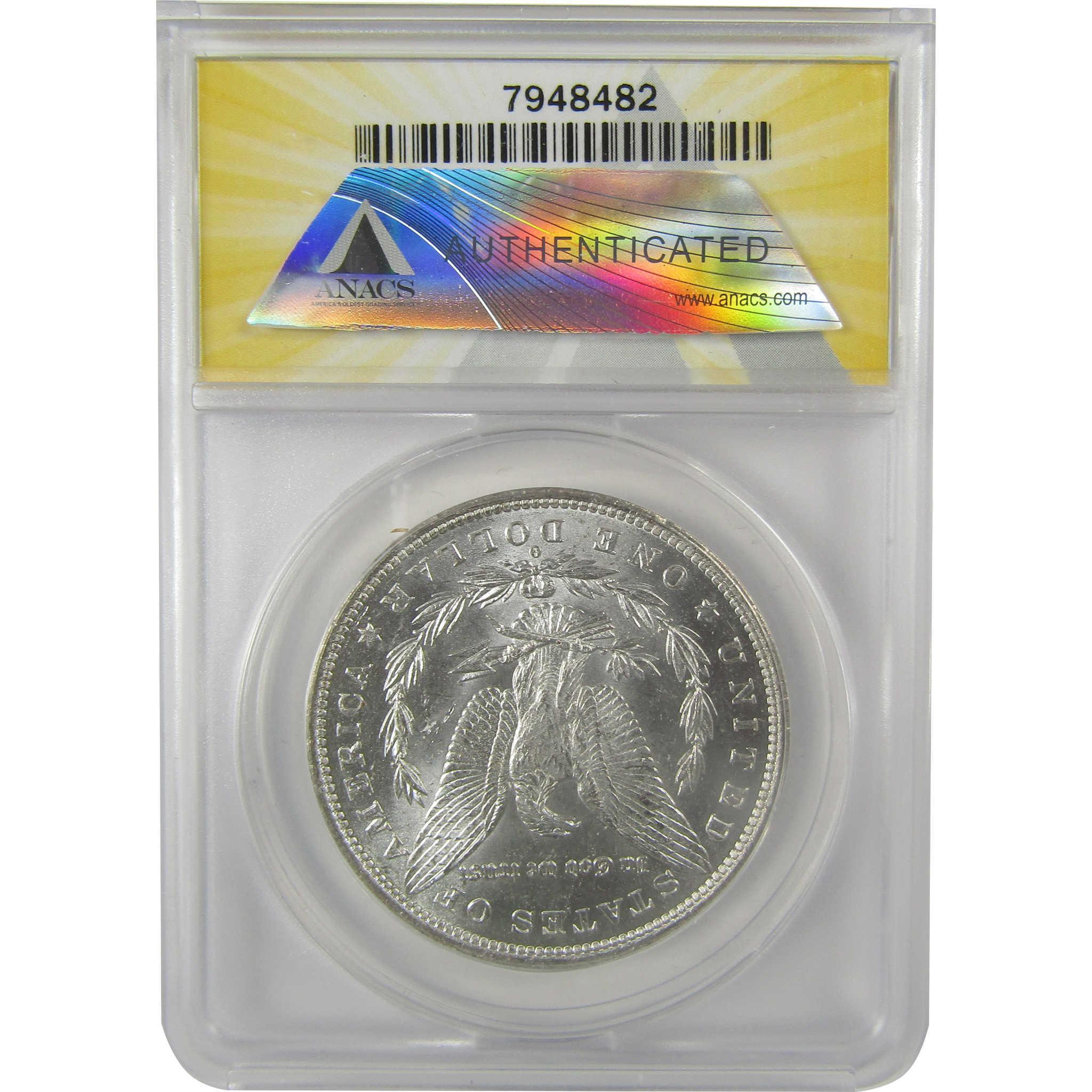 1882 O/S VAM-4 Recessed Top 100 Morgan Dollar MS 62 ANACS SKU:I21948 - Morgan coin - Morgan silver dollar - Morgan silver dollar for sale - Profile Coins & Collectibles