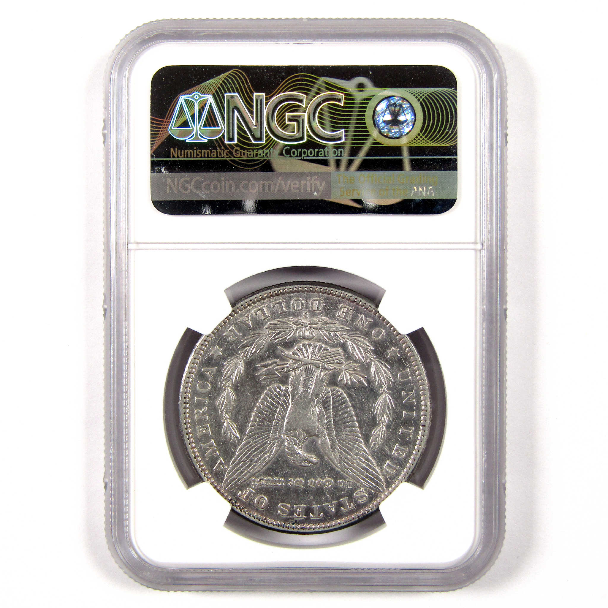 1896 S Morgan Dollar AU Details NGC Silver $1 Coin SKU:I11365 - Morgan coin - Morgan silver dollar - Morgan silver dollar for sale - Profile Coins & Collectibles