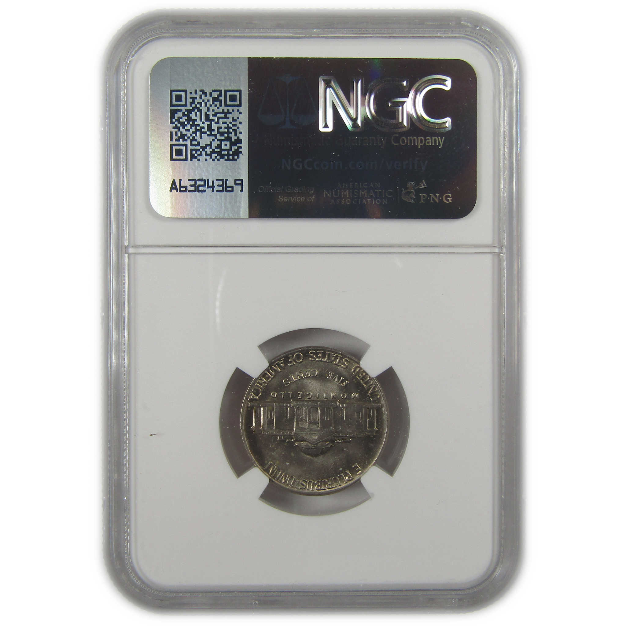 1983 D Jefferson Nickel MS 66 NGC Original Bag Fragment SKU:I22116