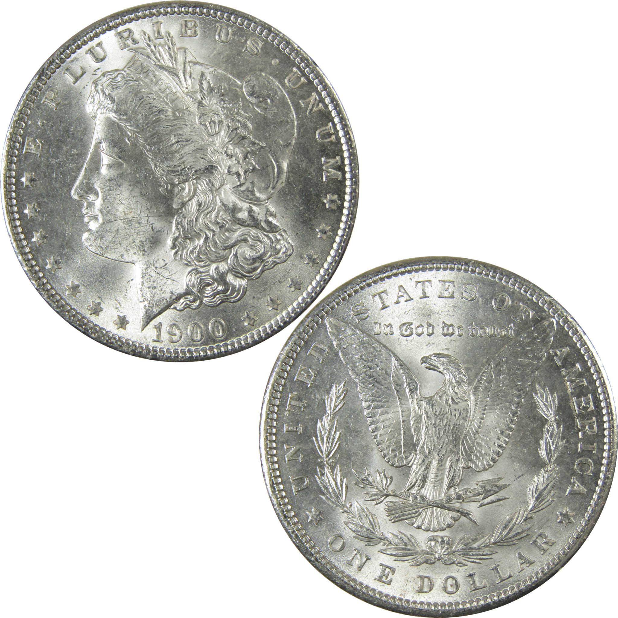 1900 Morgan Silver Dollar Uncirculated Mint State $1 Coin SKU:I27732 - Morgan coin - Morgan silver dollar - Morgan silver dollar for sale - Profile Coins & Collectibles