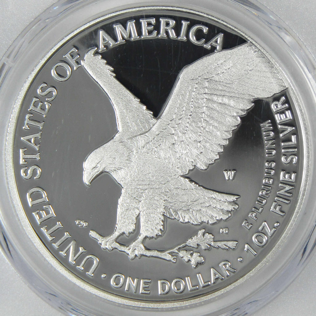 2021 W Type 2 American Silver Eagle PR 69 DCAM PCGS $1 Coin Damstra