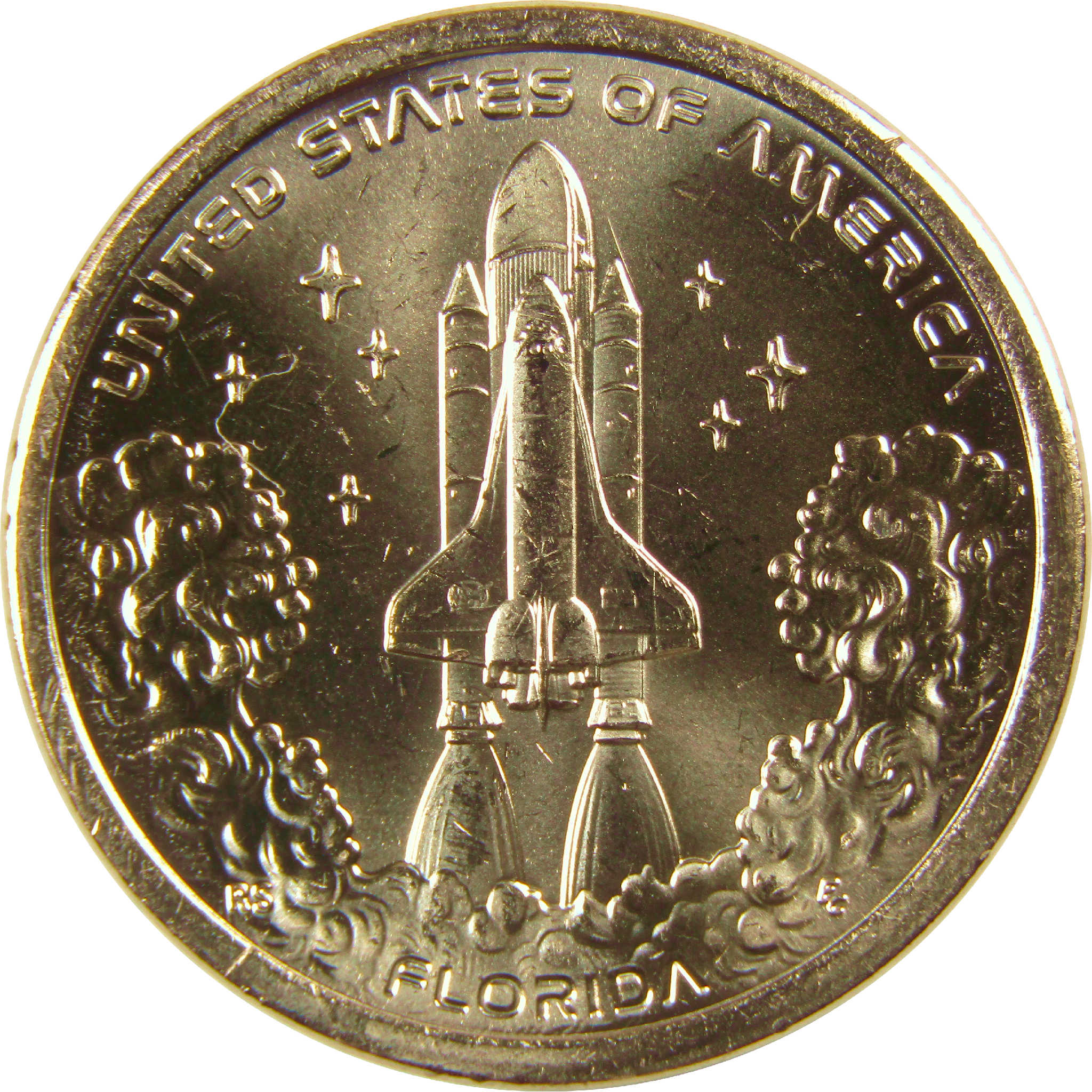 2025 P NASA Space Shuttle American Innovation Dollar Uncirculated