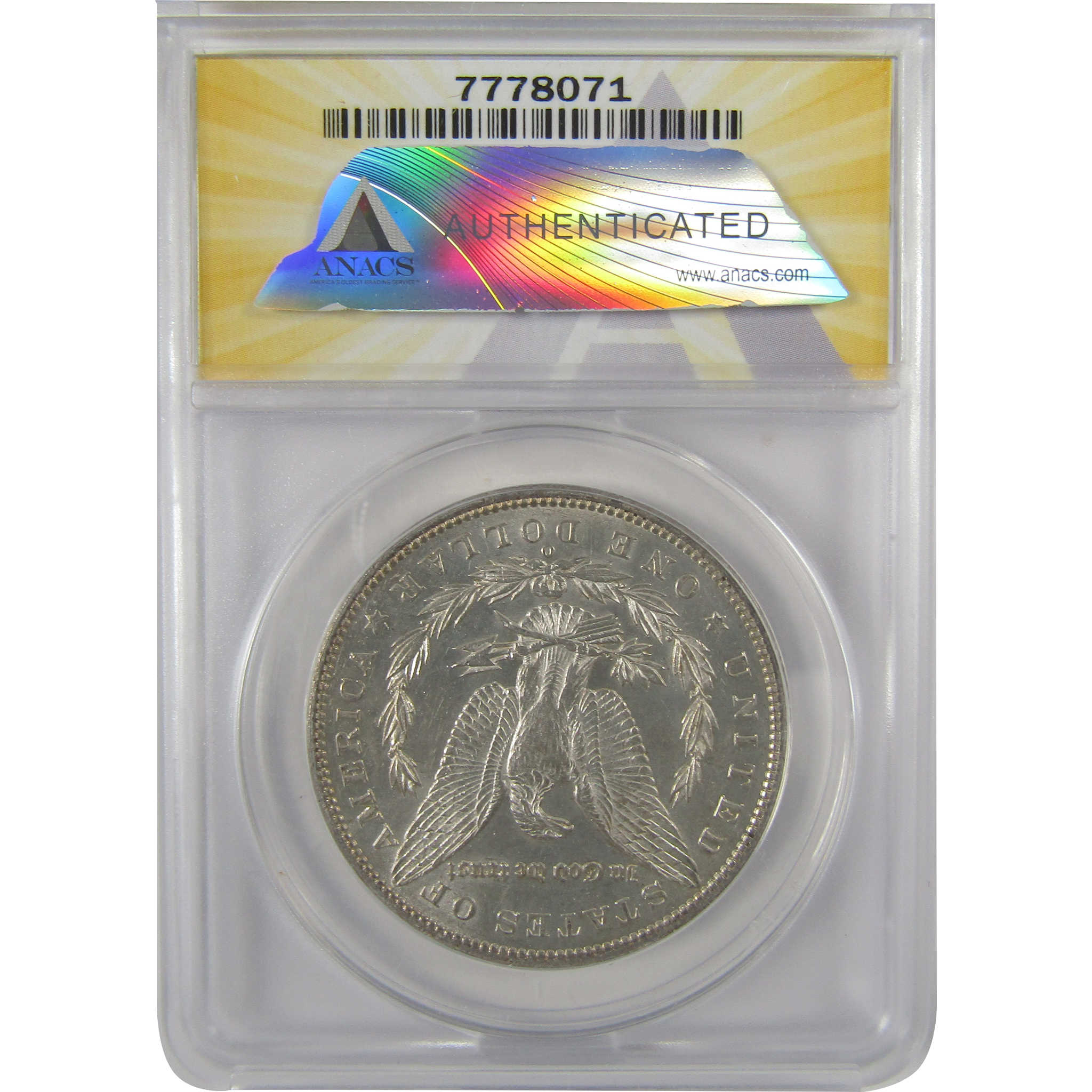 1896 O Morgan Dollar AU 50 Details ANACS Silver $1 Coin SKU:I19011 - Morgan coin - Morgan silver dollar - Morgan silver dollar for sale - Profile Coins & Collectibles