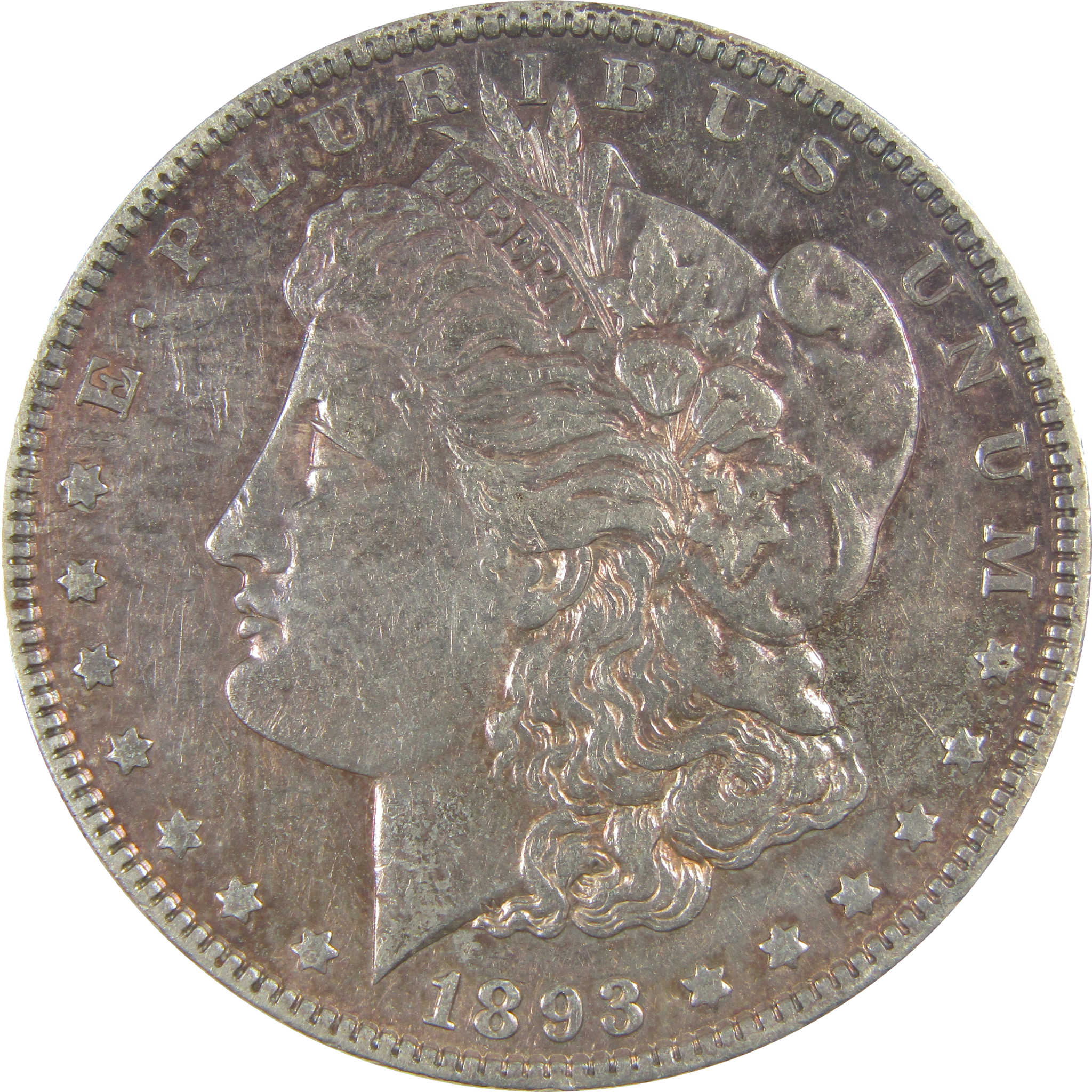 1893 Morgan Dollar XF EF Extremely Fine Details Silver SKU:I20964 - Morgan coin - Morgan silver dollar - Morgan silver dollar for sale - Profile Coins & Collectibles