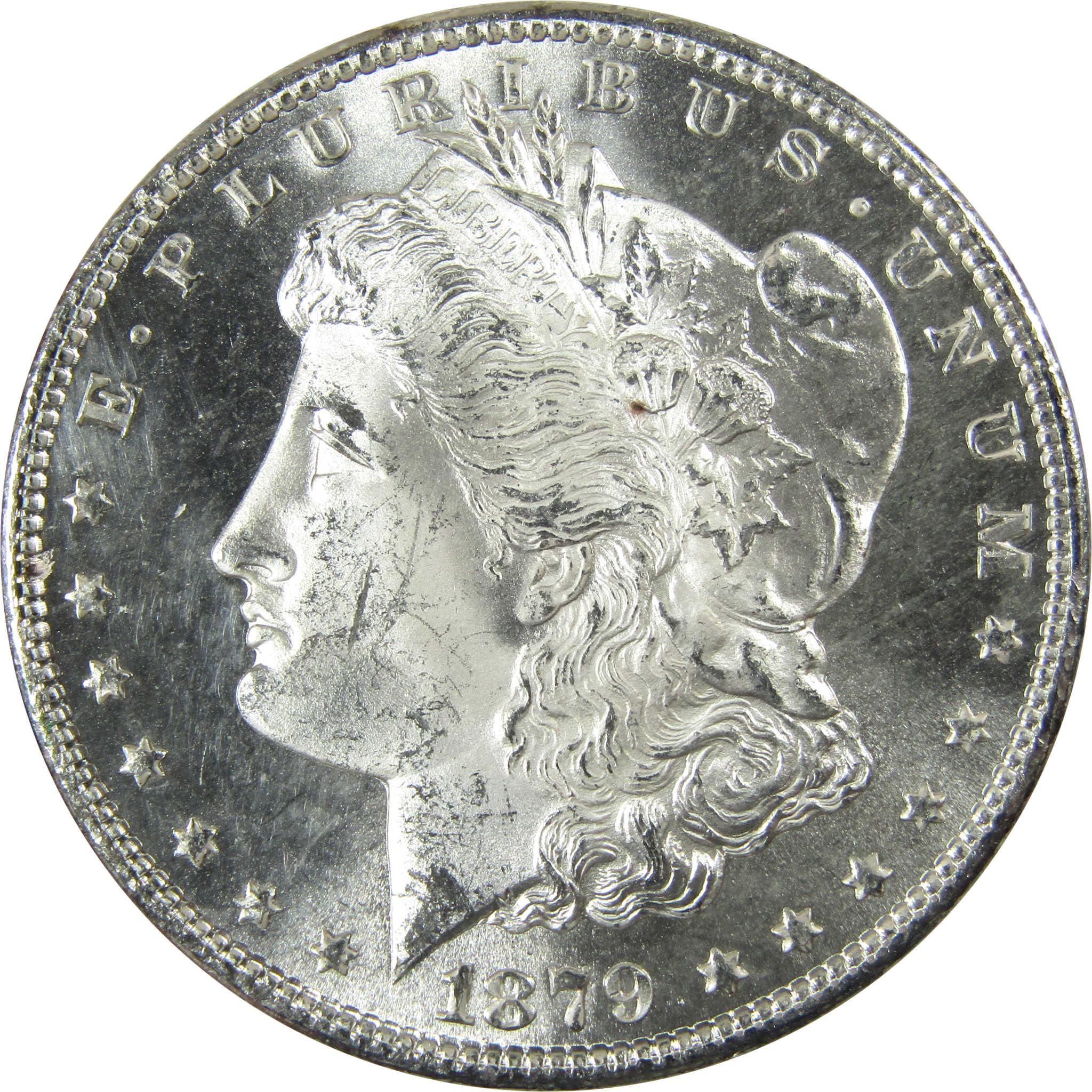1879 S Rev 79 Morgan Silver Dollar Uncirculated Mint State SKU:I27084 - Morgan coin - Morgan silver dollar - Morgan silver dollar for sale - Profile Coins & Collectibles