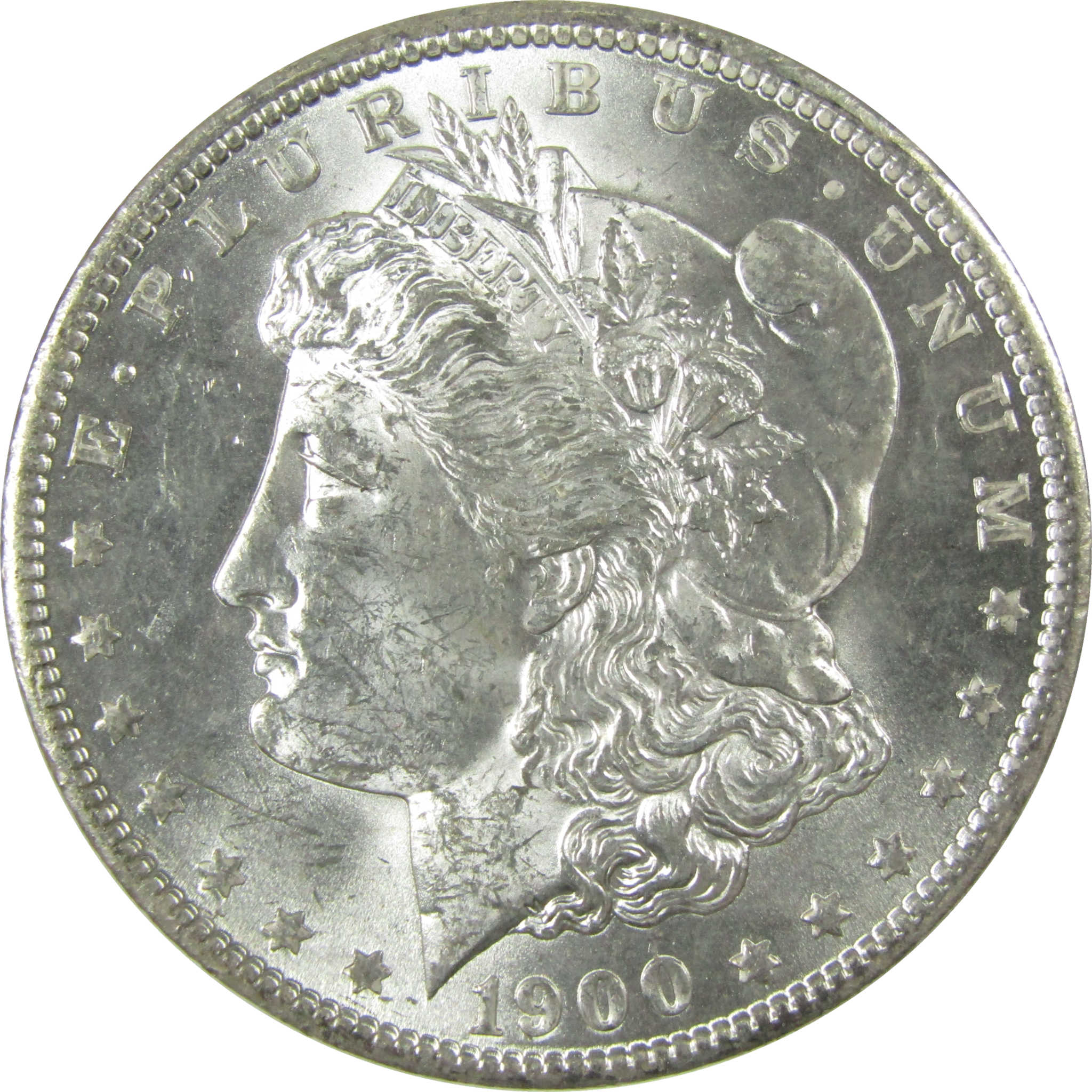 1900 O Morgan Silver Dollar Uncirculated Mint State $1 Coin SKU:I27748