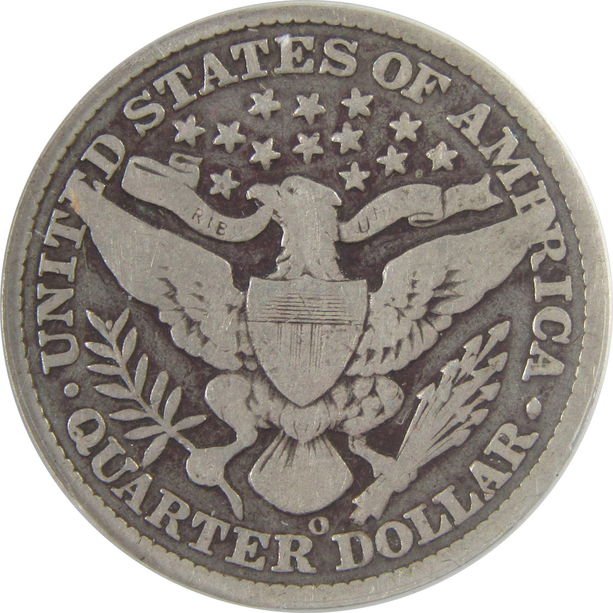 1897 O Barber Silver Quarter G 6 Details ANACS 25c Coin SKU:I25440