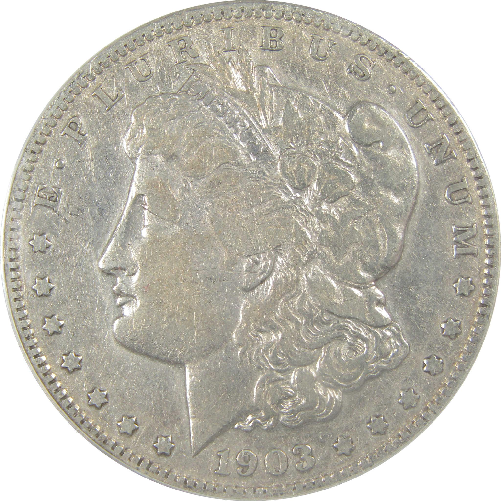 1903 S Morgan Dollar VF 20 Details ANACS Silver $1 Coin SKU:I21720 - Morgan coin - Morgan silver dollar - Morgan silver dollar for sale - Profile Coins & Collectibles