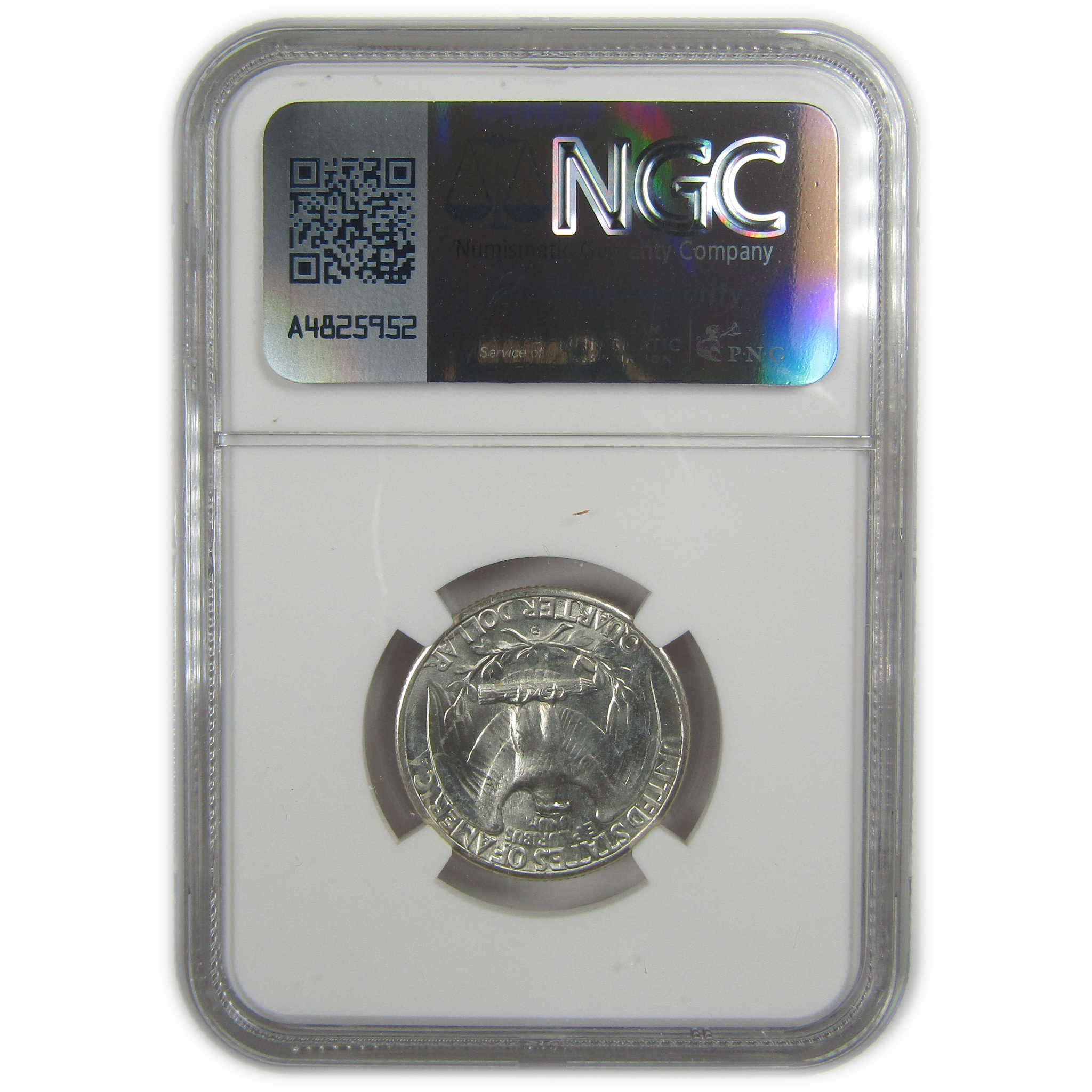 1941 D Washington Quarter MS 64 NGC Silver Bag Fragment SKU:I20597