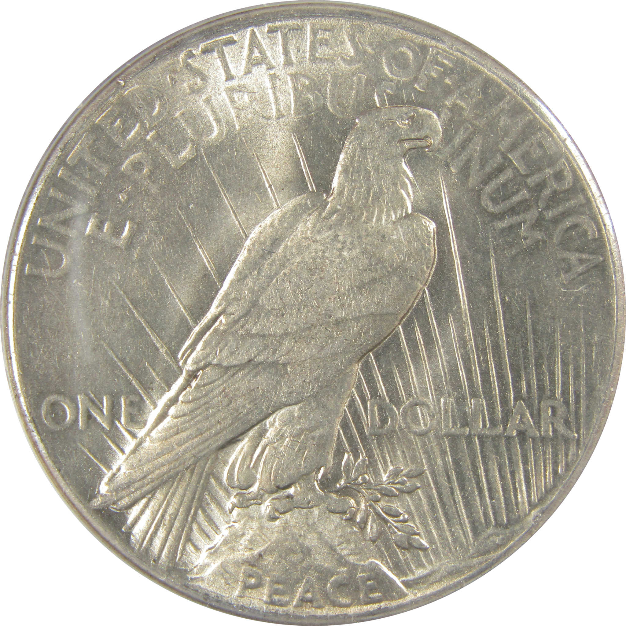 1928 Peace Dollar AU 58 ANACS Silver $1 Coin SKU:I20891