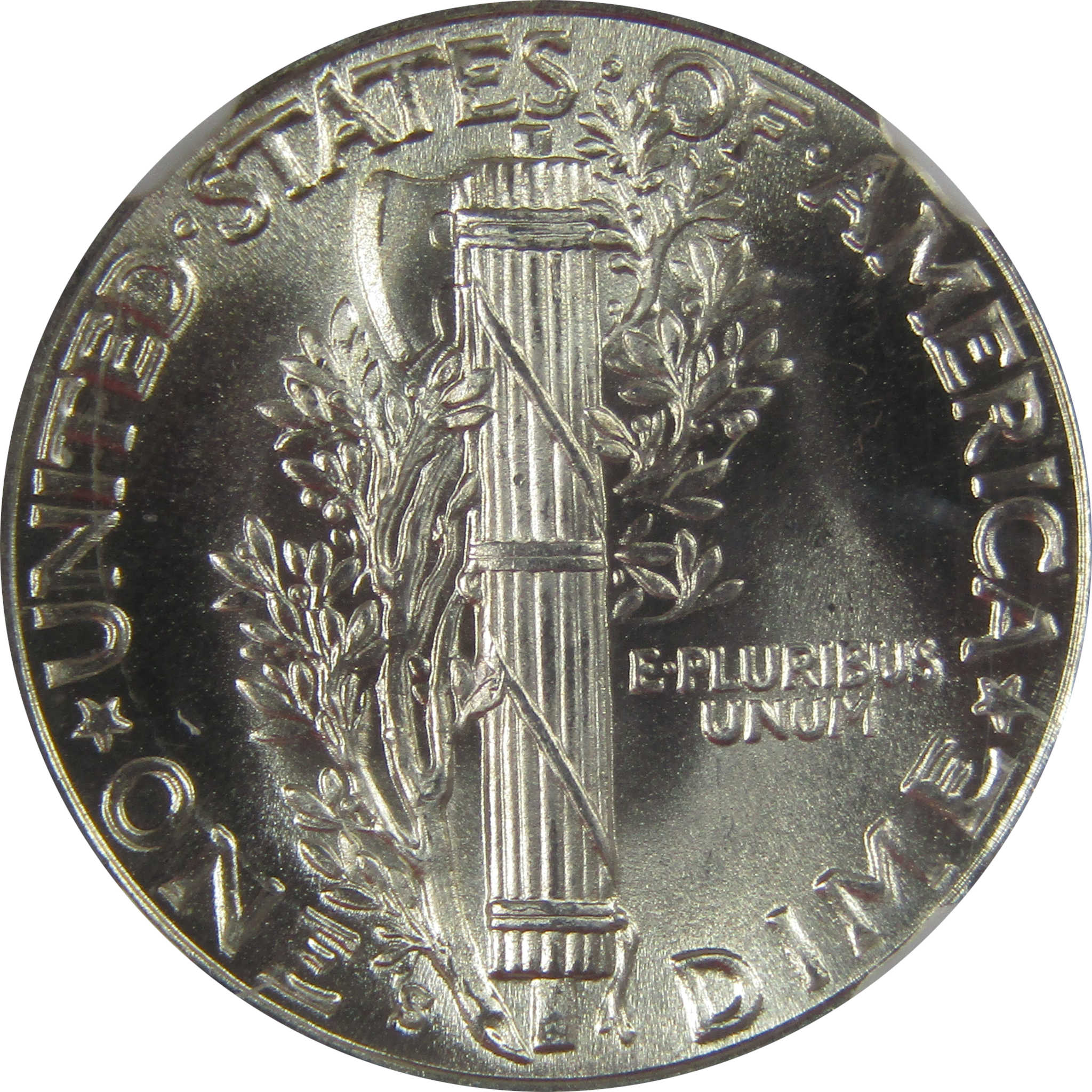 1937 S Mercury Dime MS 66 FB NGC Silver Uncirculated SKU:I23205