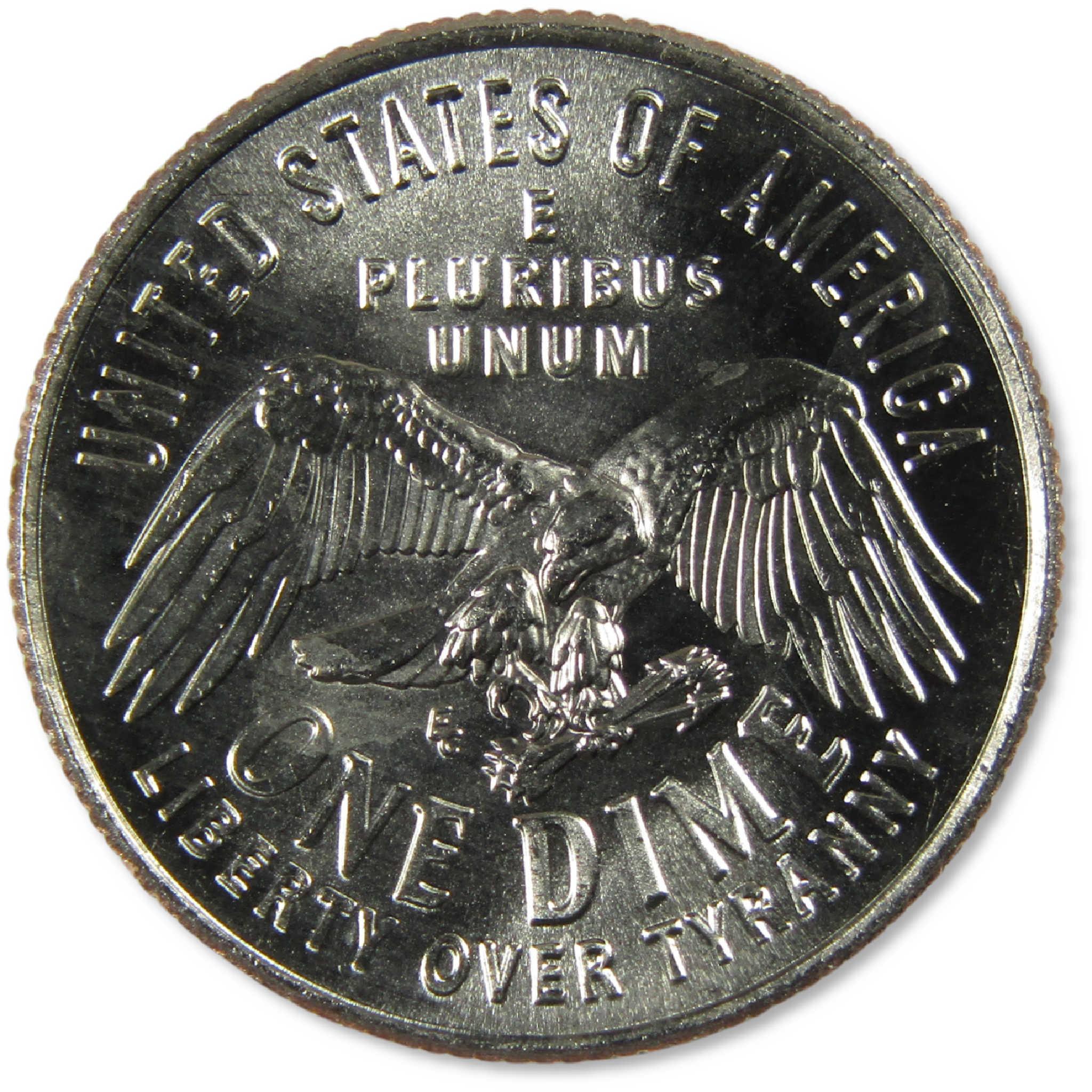 2026 D Emerging Liberty Semiquincentennial Clad Dime Roll Uncirculated