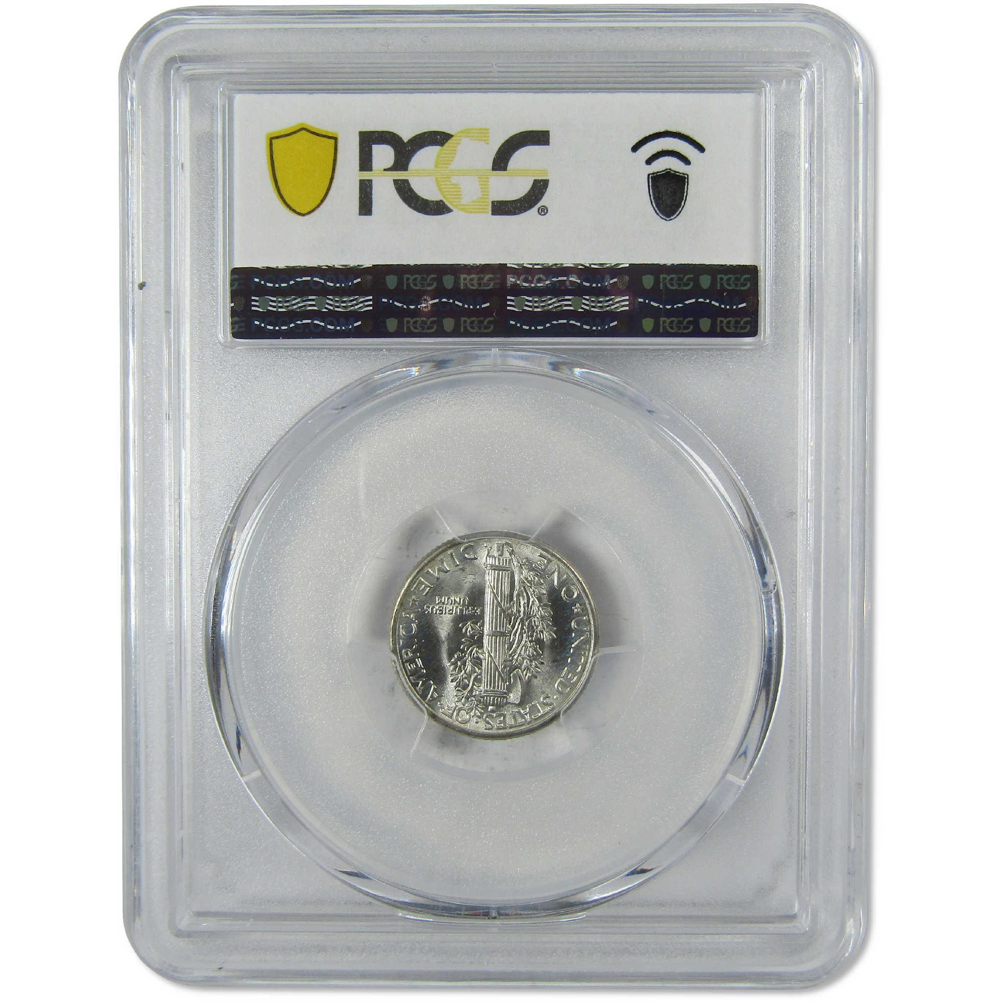 1937 Mercury Silver Dime MS 66 PCGS Uncirculated 10c Coin Collectible