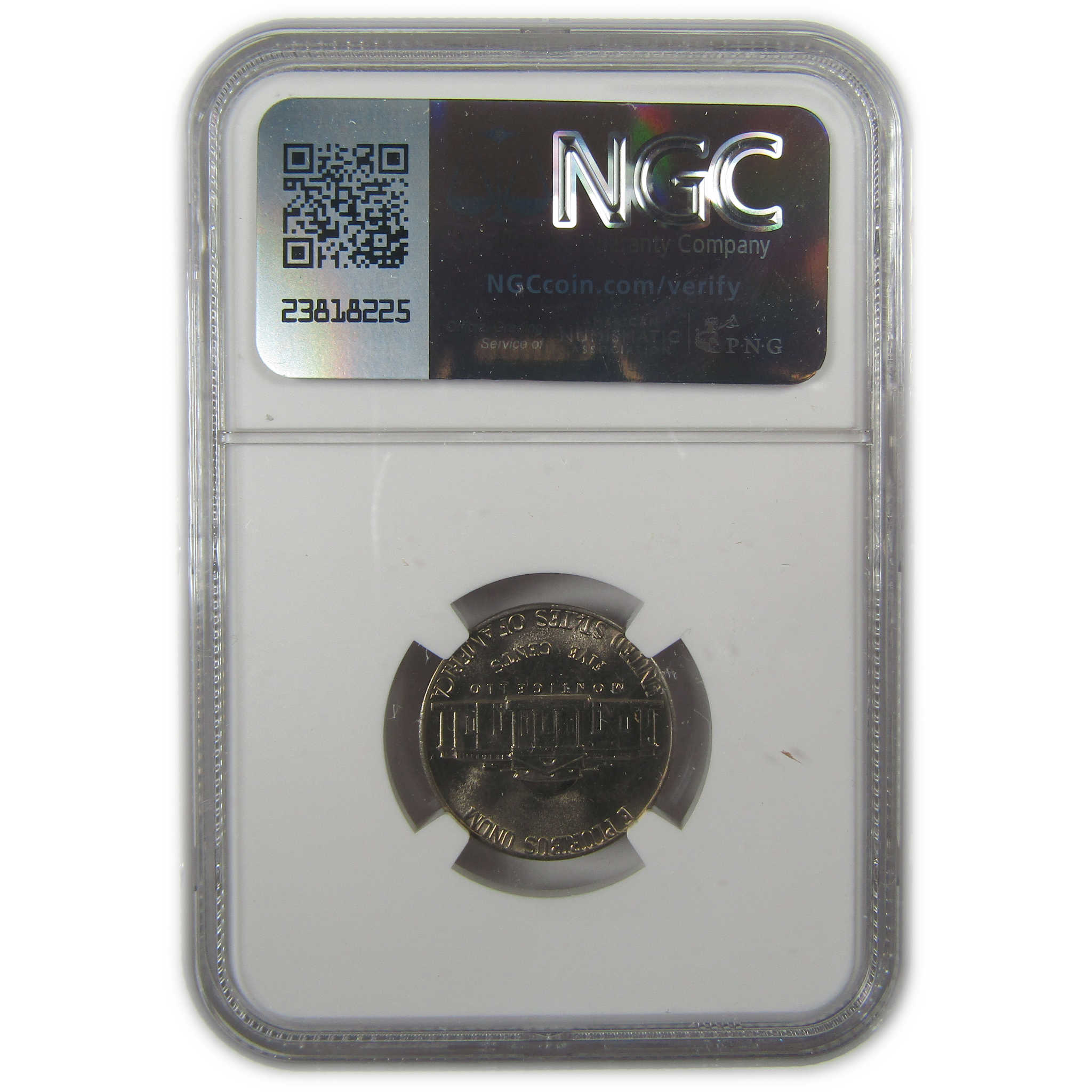1971 Jefferson Nickel MS 66 6FS NGC Original Bag Fragment SKU:I22110