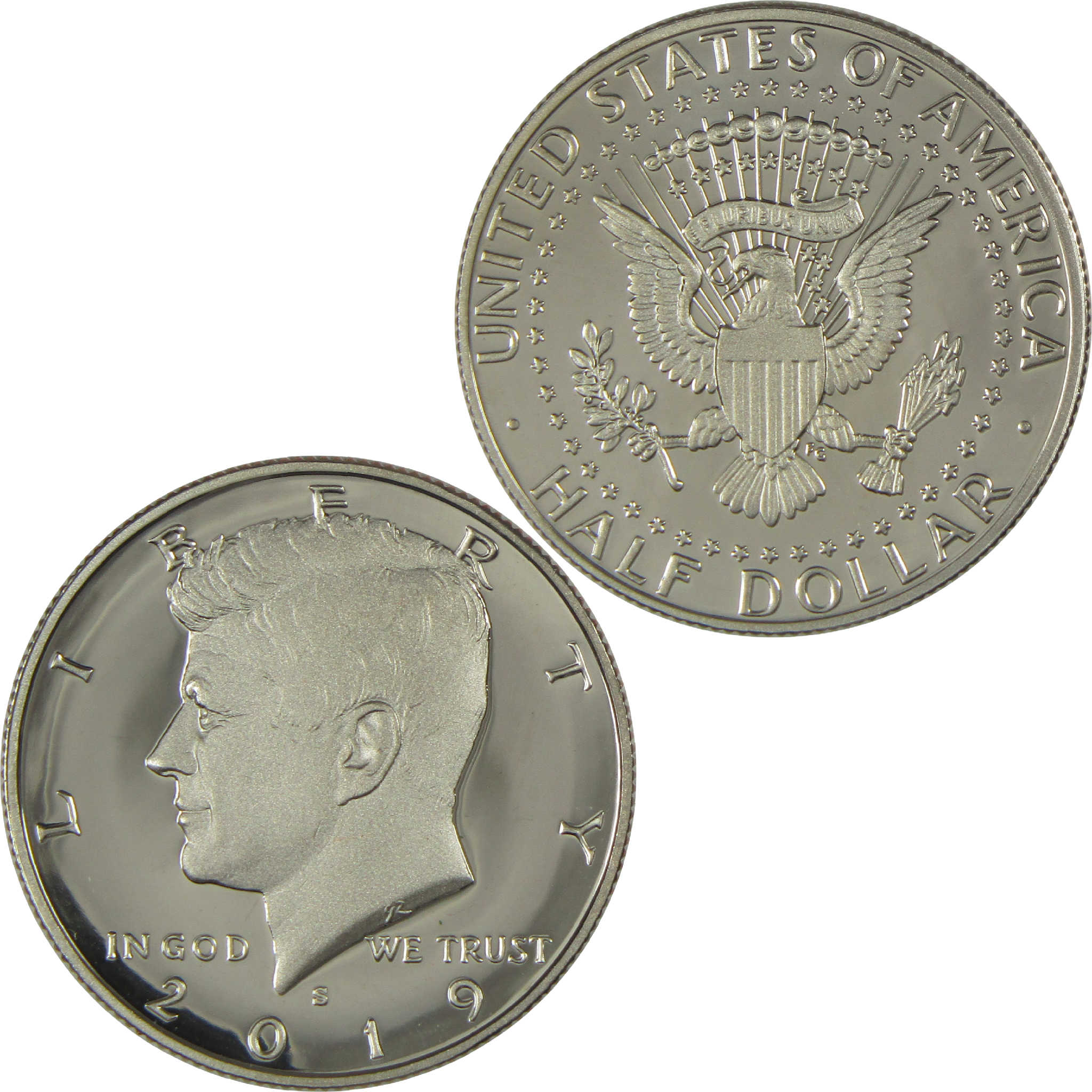 2019 S Kennedy Half Dollar Choice Proof Clad 50c Coin