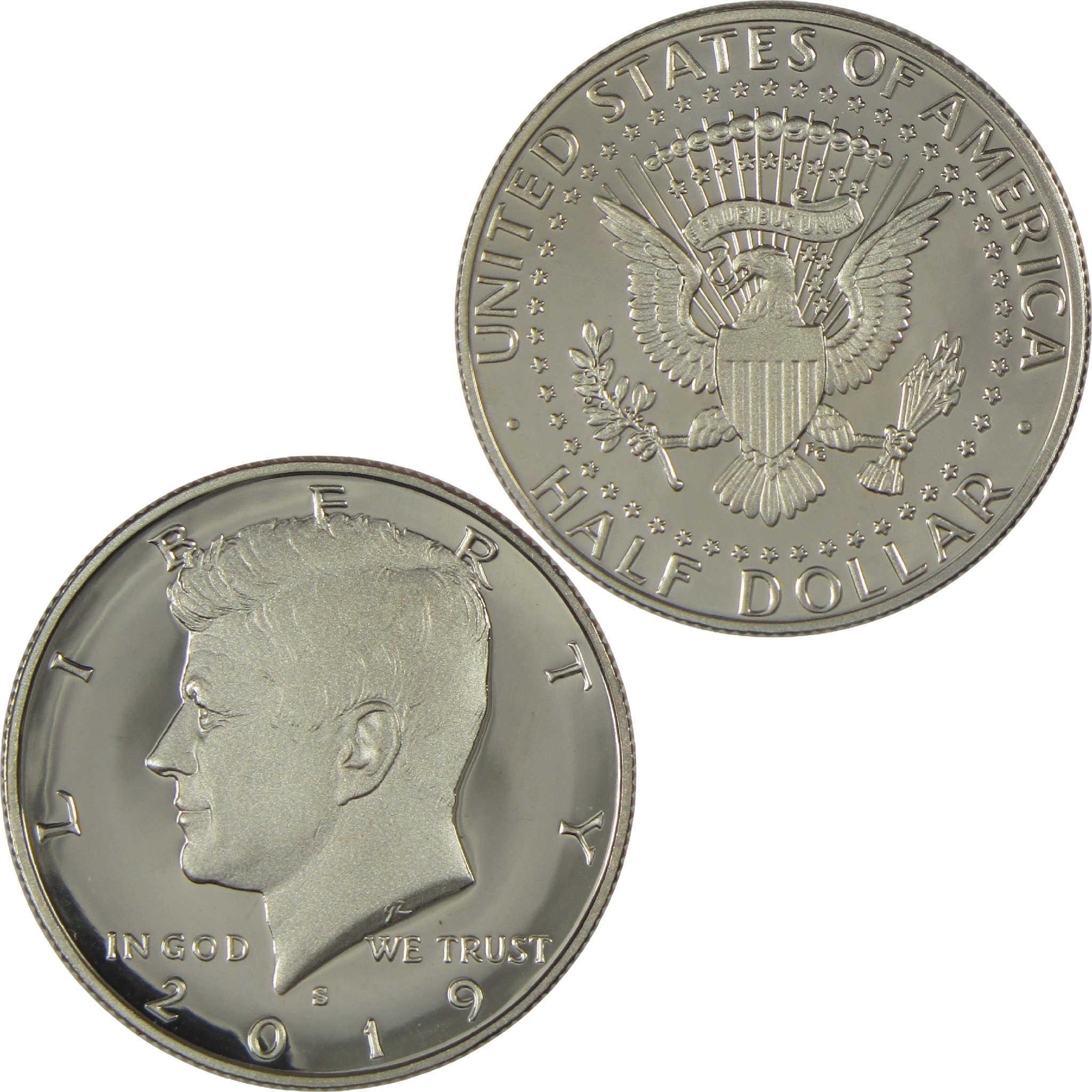 2019 S Kennedy Half Dollar Choice Proof Clad 50c Coin