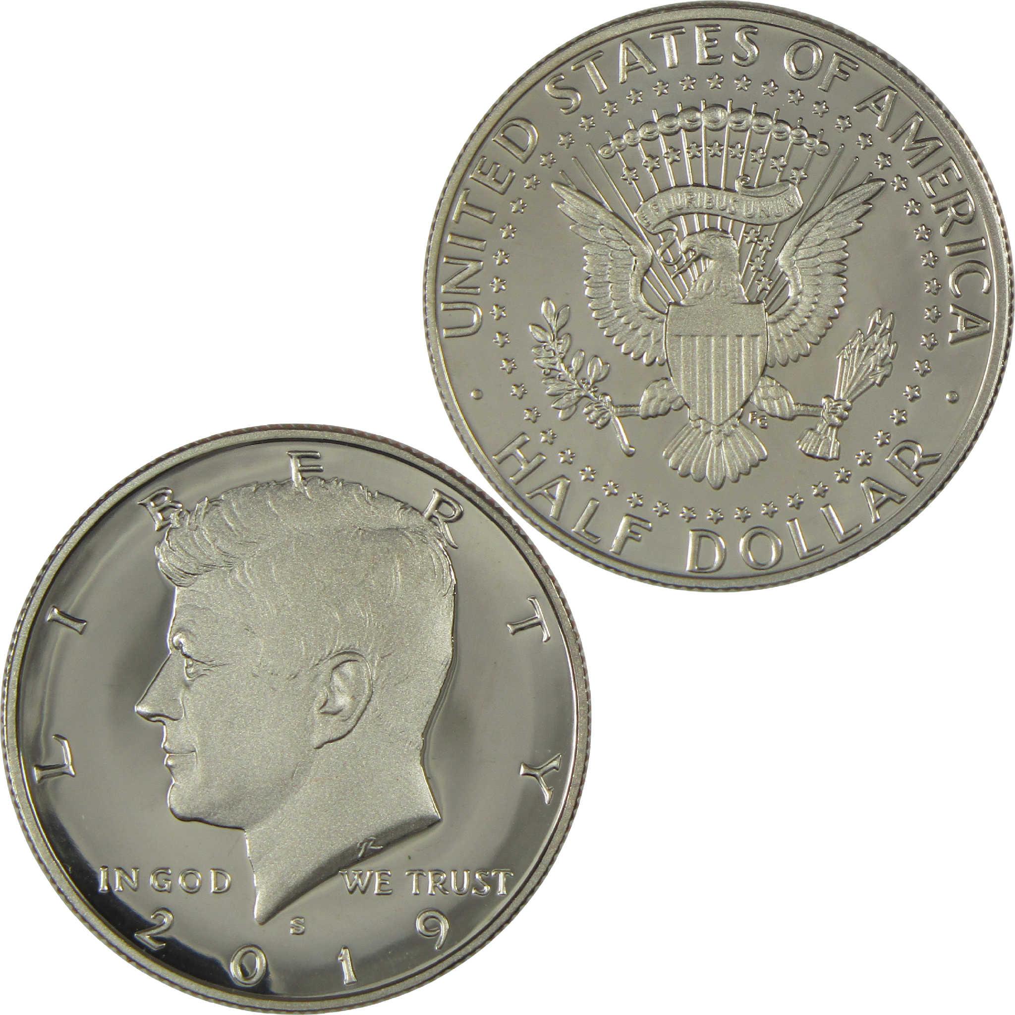 2019 S Kennedy Half Dollar Choice Proof Clad 50c Coin