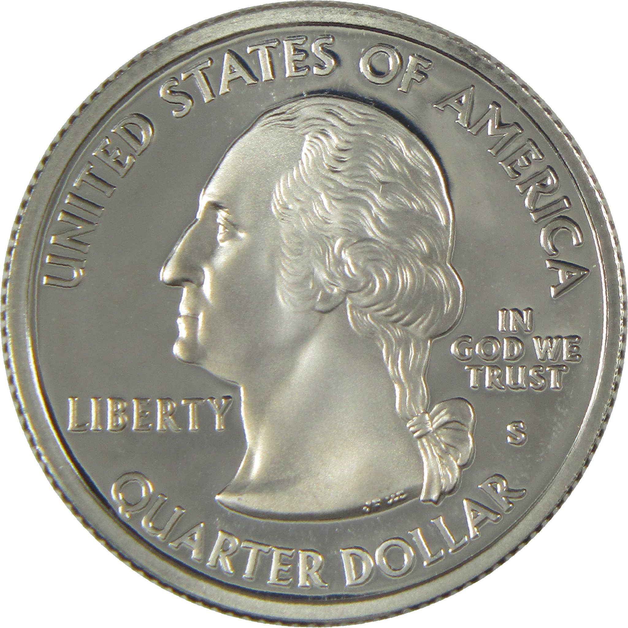2000 S New Hampshire State Quarter Choice Proof Silver 25c Coin