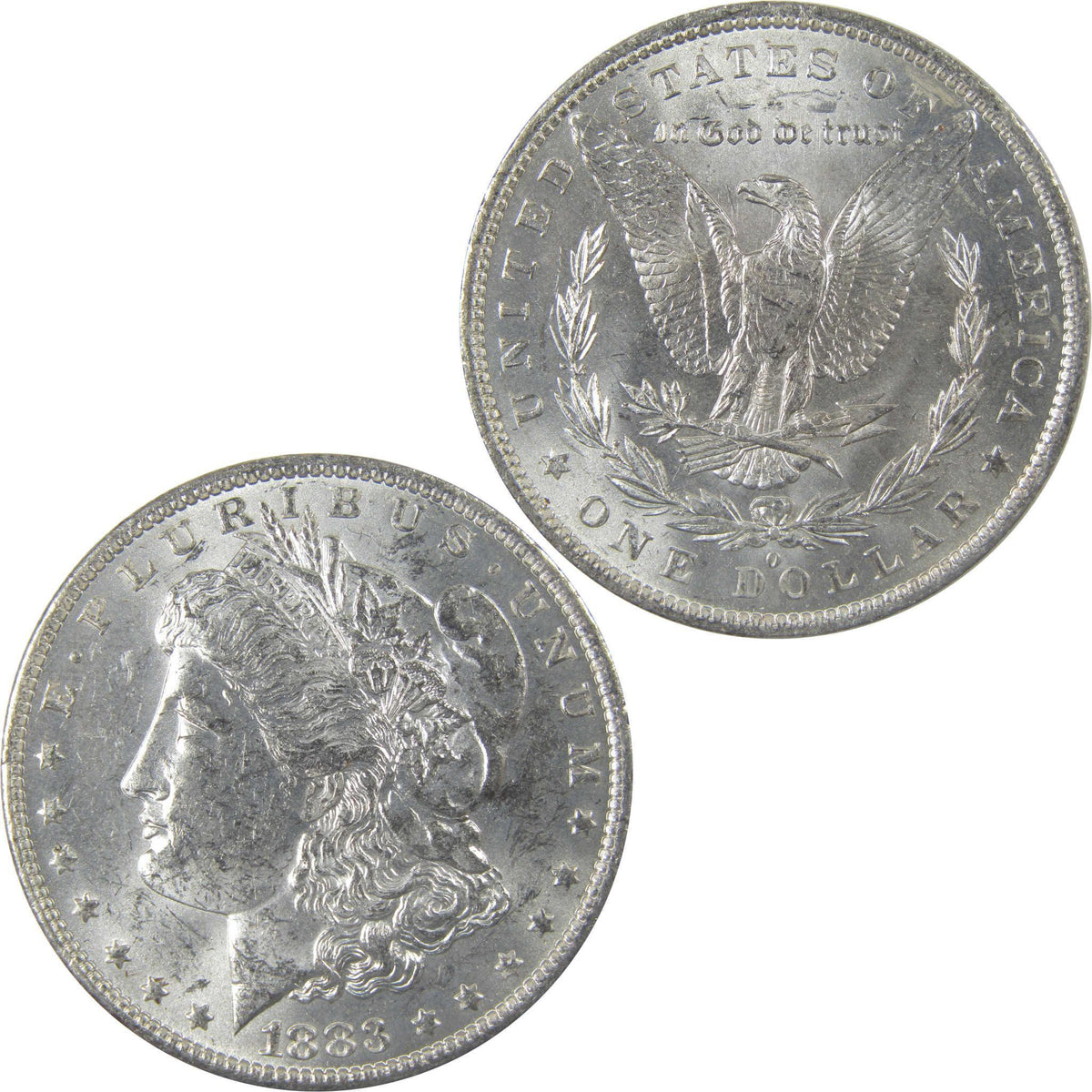 1883 O Morgan Silver Dollar Uncirculated Mint State Toned SKU:I24865