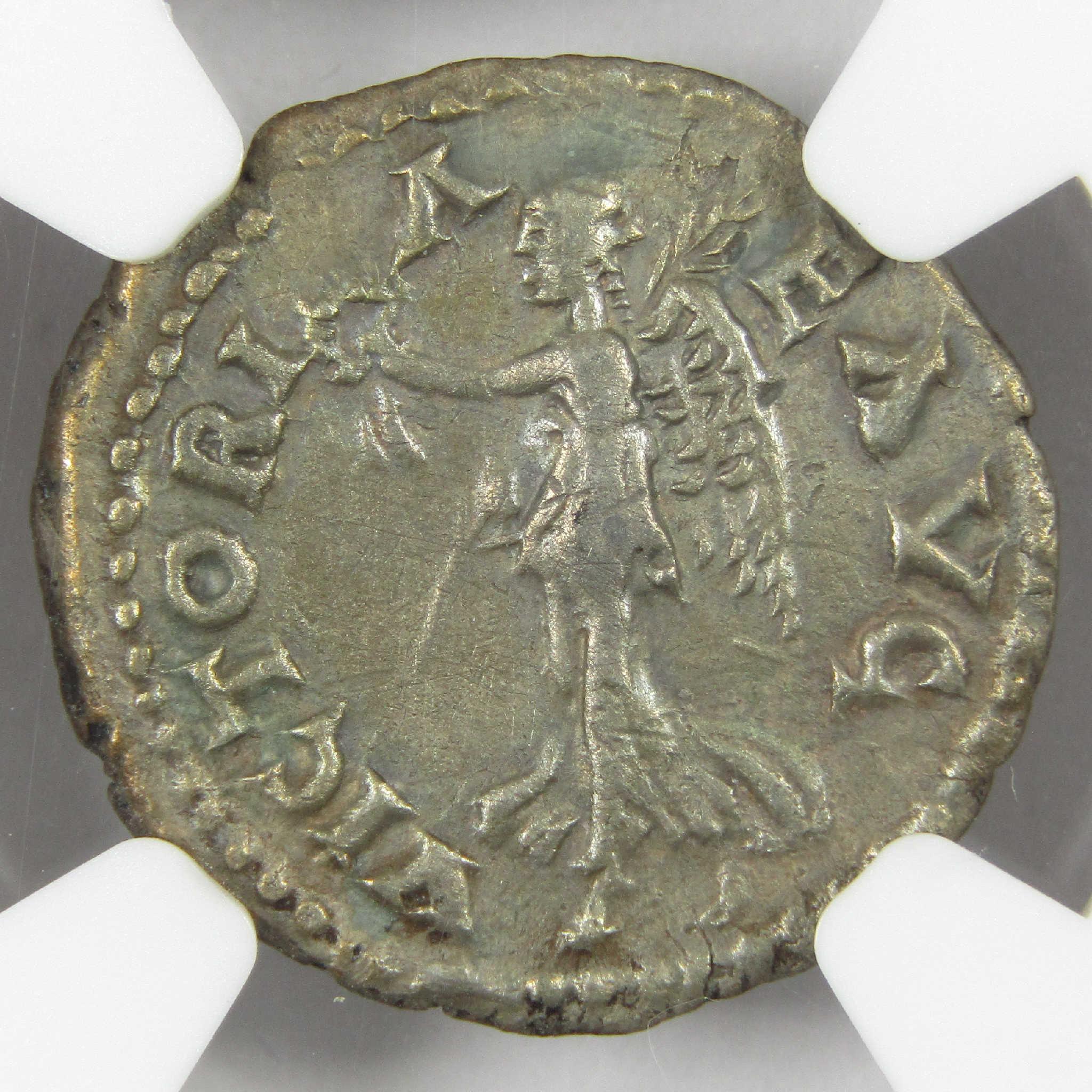 193-194 AD Pescennius Niger Silver Denarius Antioch CH VF NGC Ancient