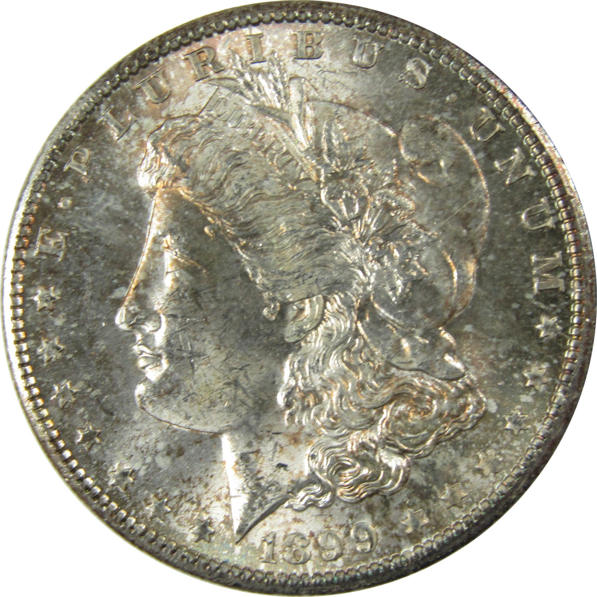 1899 O Morgan Silver Dollar Uncirculated Mint State Toned SKU:CP550