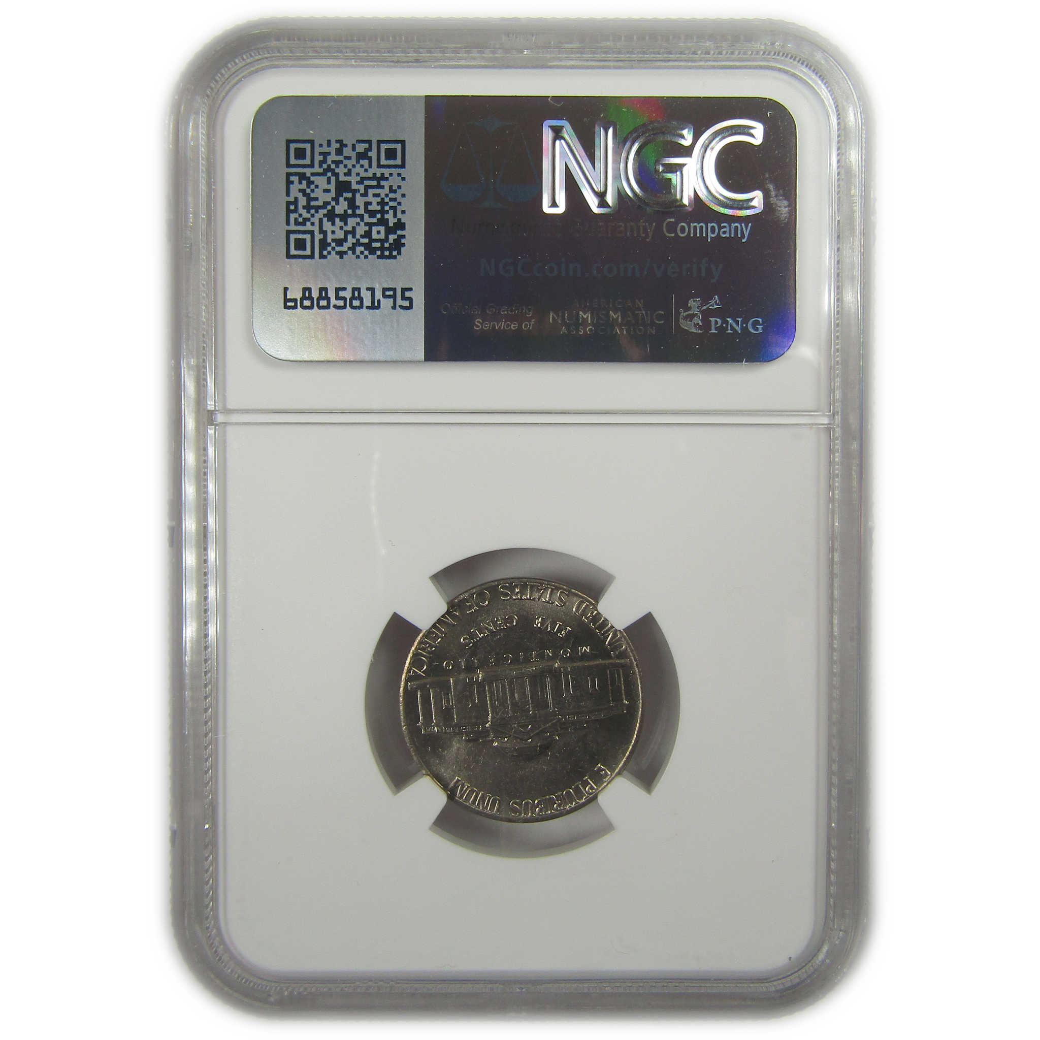 1971 Jefferson Nickel MS 66 NGC Original Bag Fragment SKU:I20335
