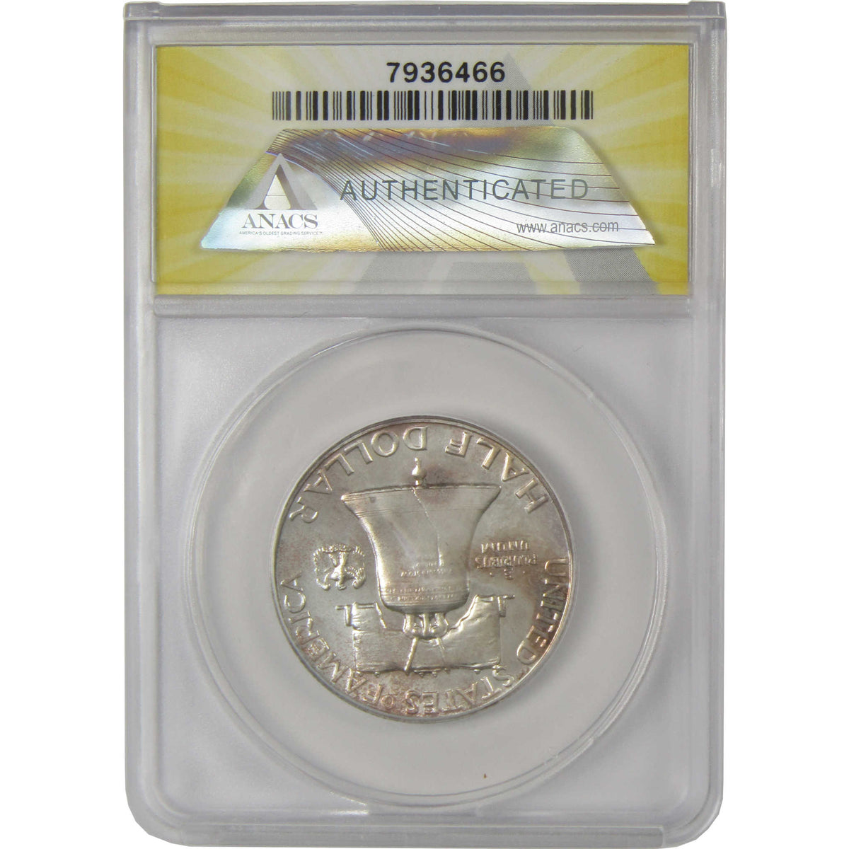 1954 Franklin Silver Half Dollar PF 65 ANACS Proof 50c Coin SKU:I28771