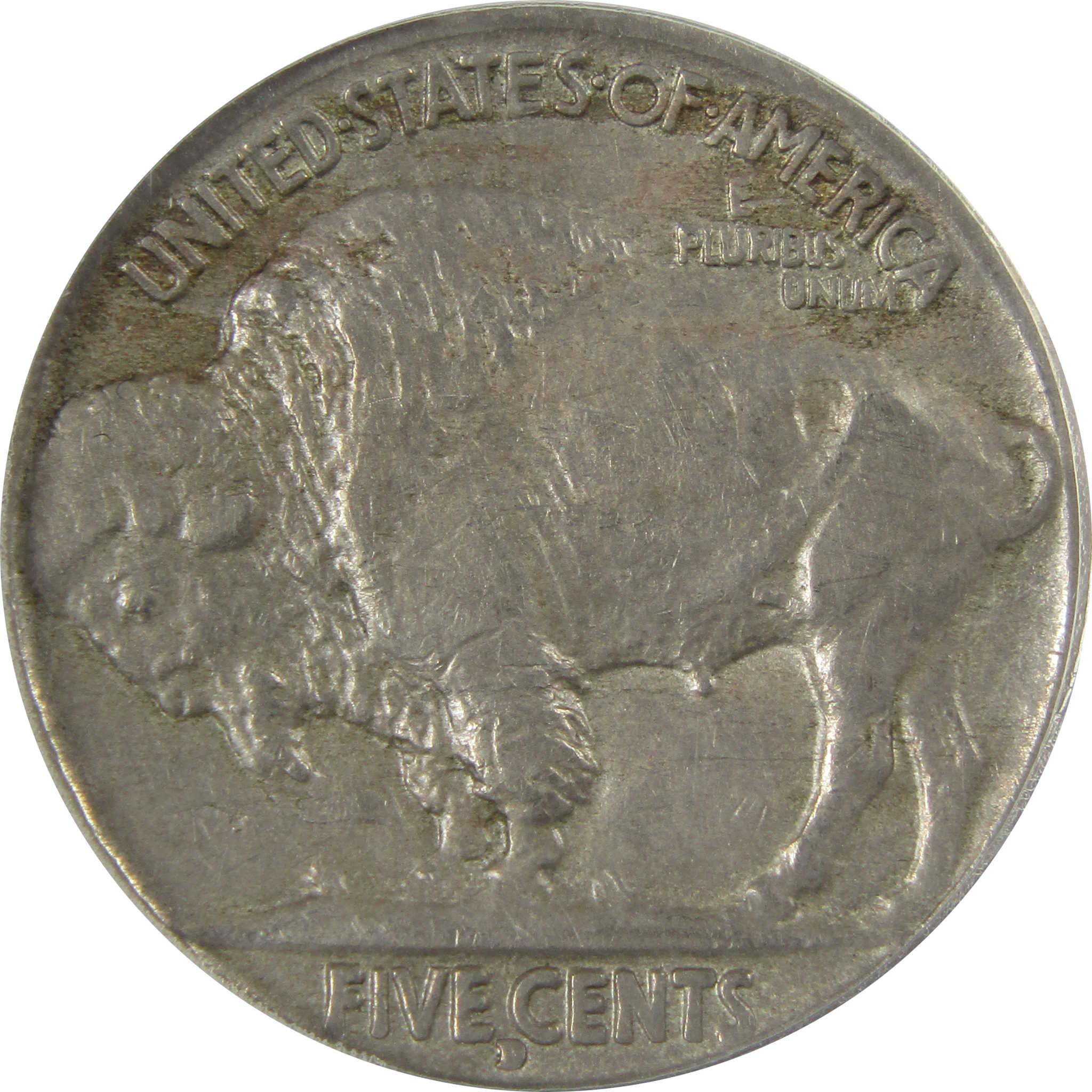 1916 D Indian Head Buffalo Nickel VF 35 ANACS 5c Coin SKU:CP777