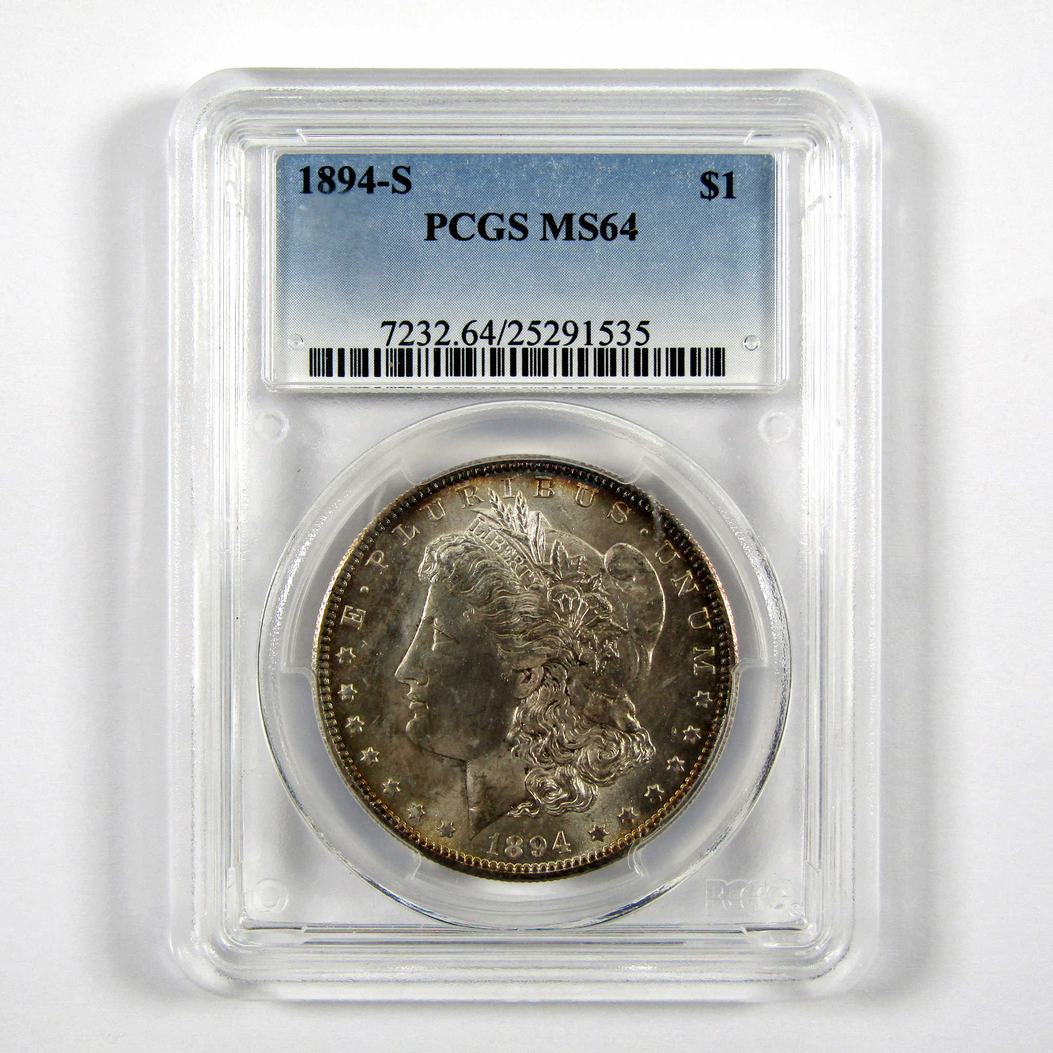 1894 S Morgan Dollar MS 64 PCGS 90 Silver 1 Uncirculated SKU I10673