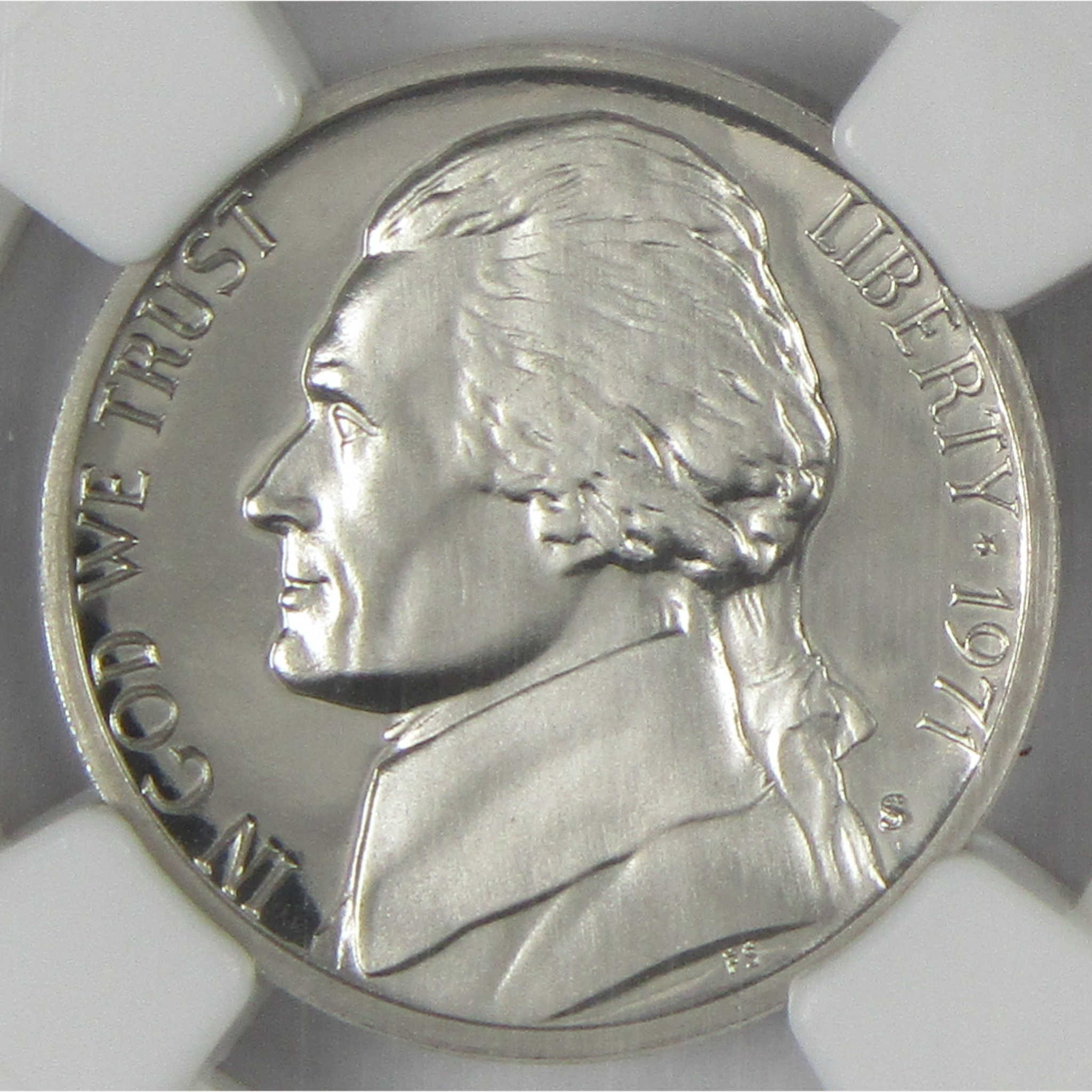 1971 S Jefferson Nickel PF 68 CAM NGC Proof 5c Coin SKU:I26451