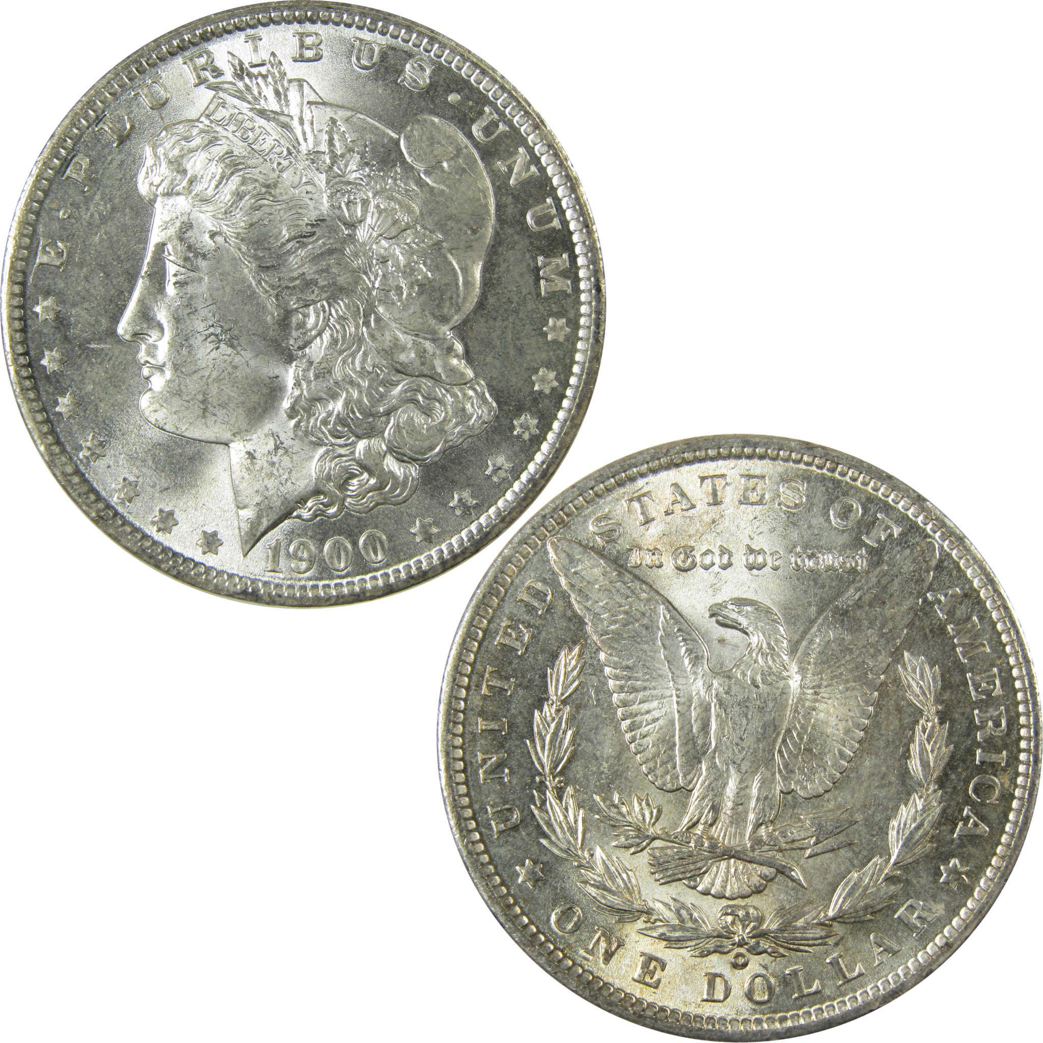 1900 O Morgan Silver Dollar Uncirculated Mint State $1 Coin SKU:I27728 - Morgan coin - Morgan silver dollar - Morgan silver dollar for sale - Profile Coins & Collectibles