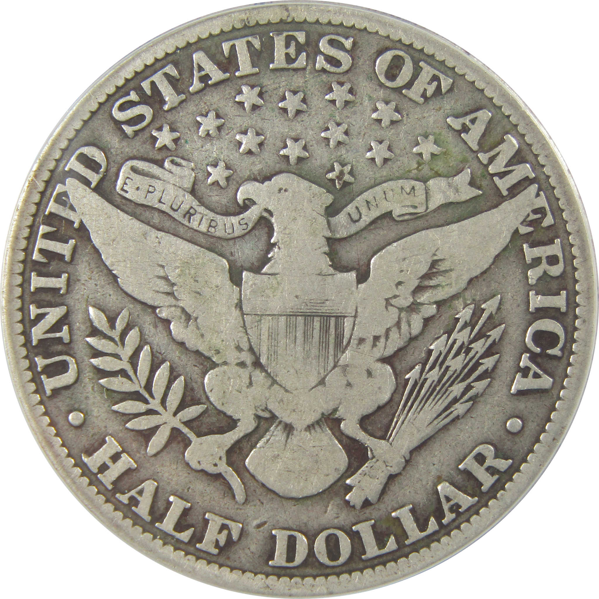 1915 Barber Half Dollar VG 8 ANACS Silver 50c Coin SKU:I22207