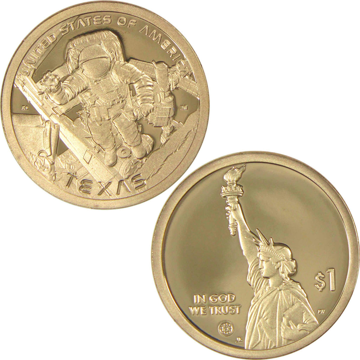 2025 S Texas International Space Station American Innovation $1 Proof