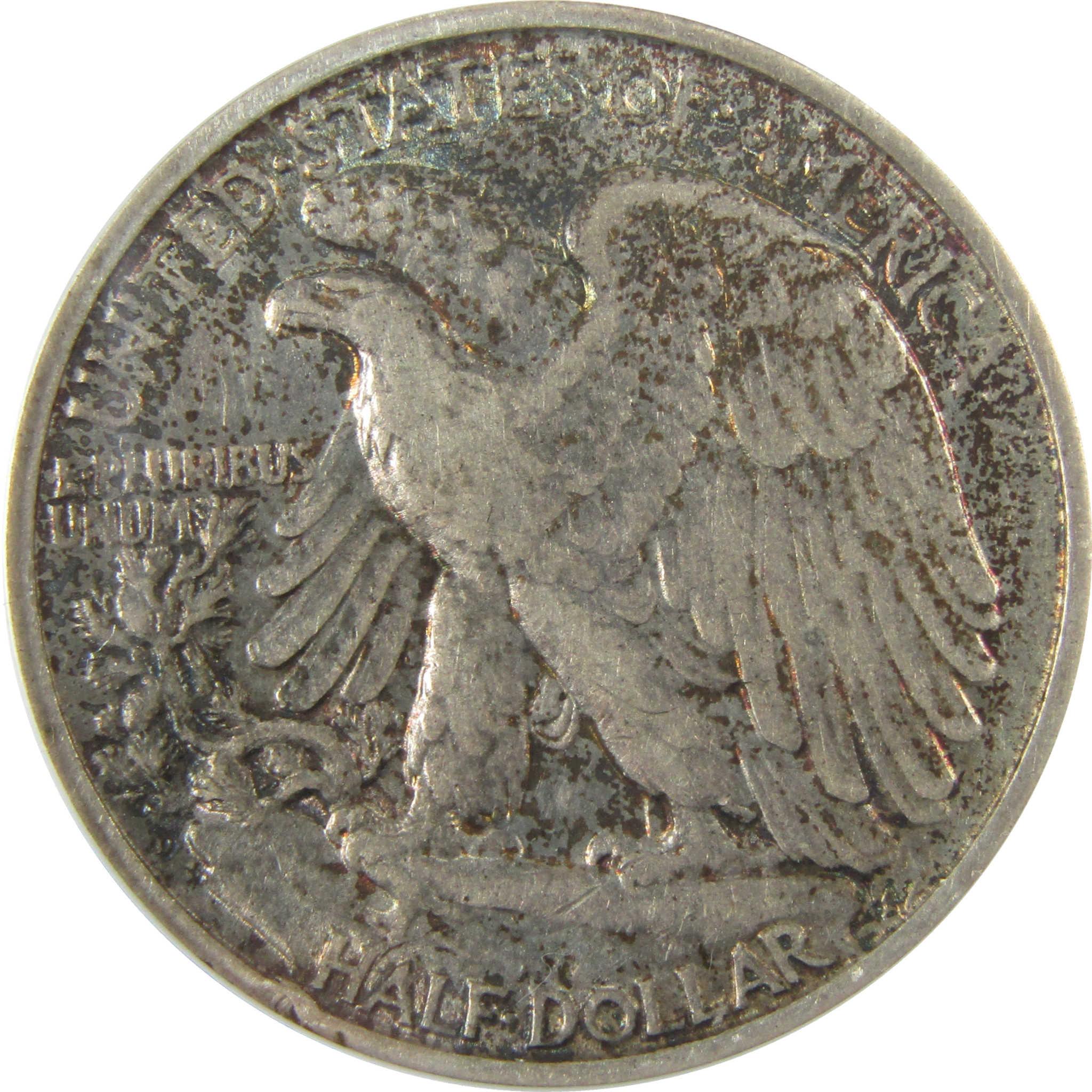 1929 D Liberty Walking Silver Half Dollar EF 45 ANACS SKU:I28036