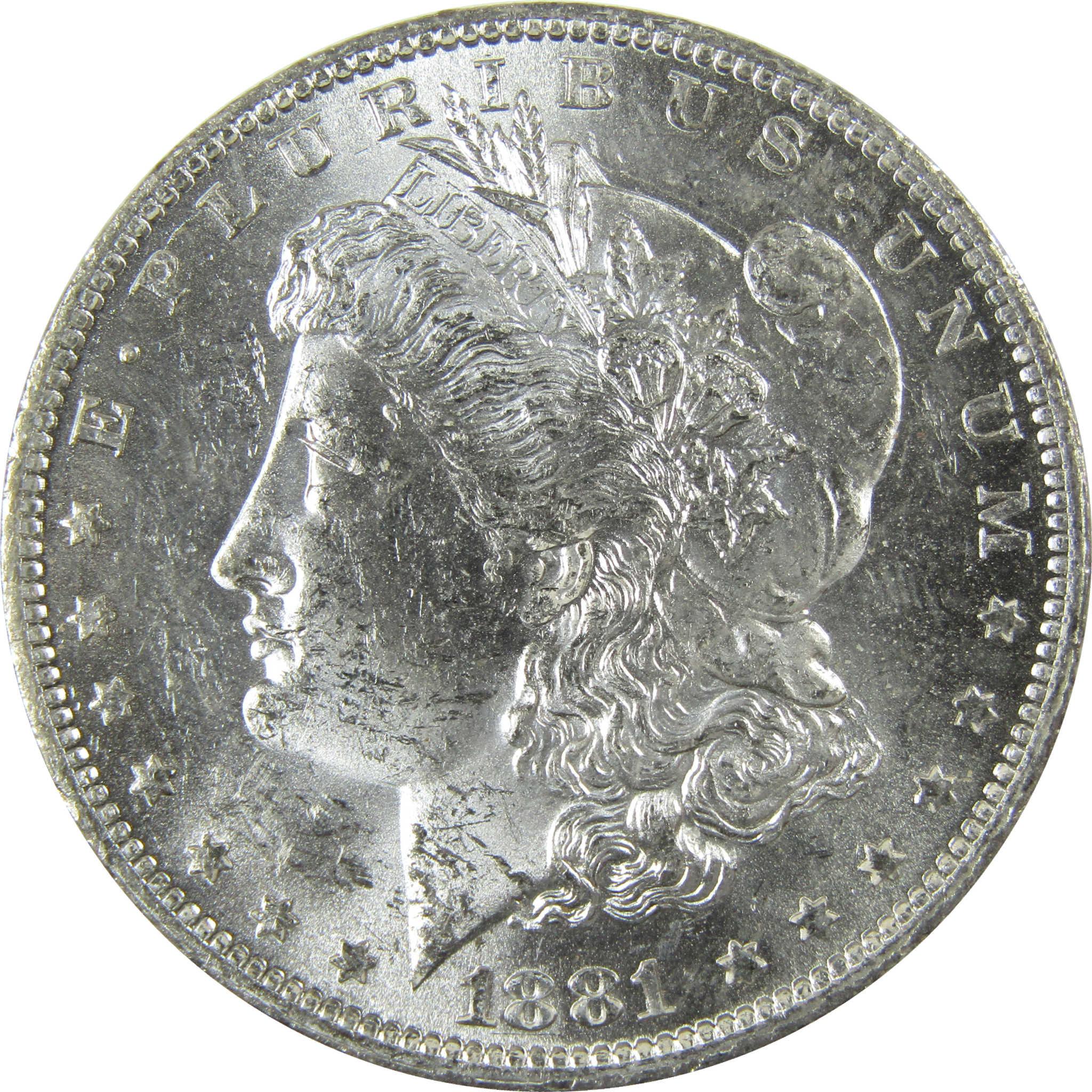 1881 O Morgan Silver Dollar Uncirculated Mint State $1 Coin SKU:I27761 - Morgan coin - Morgan silver dollar - Morgan silver dollar for sale - Profile Coins & Collectibles