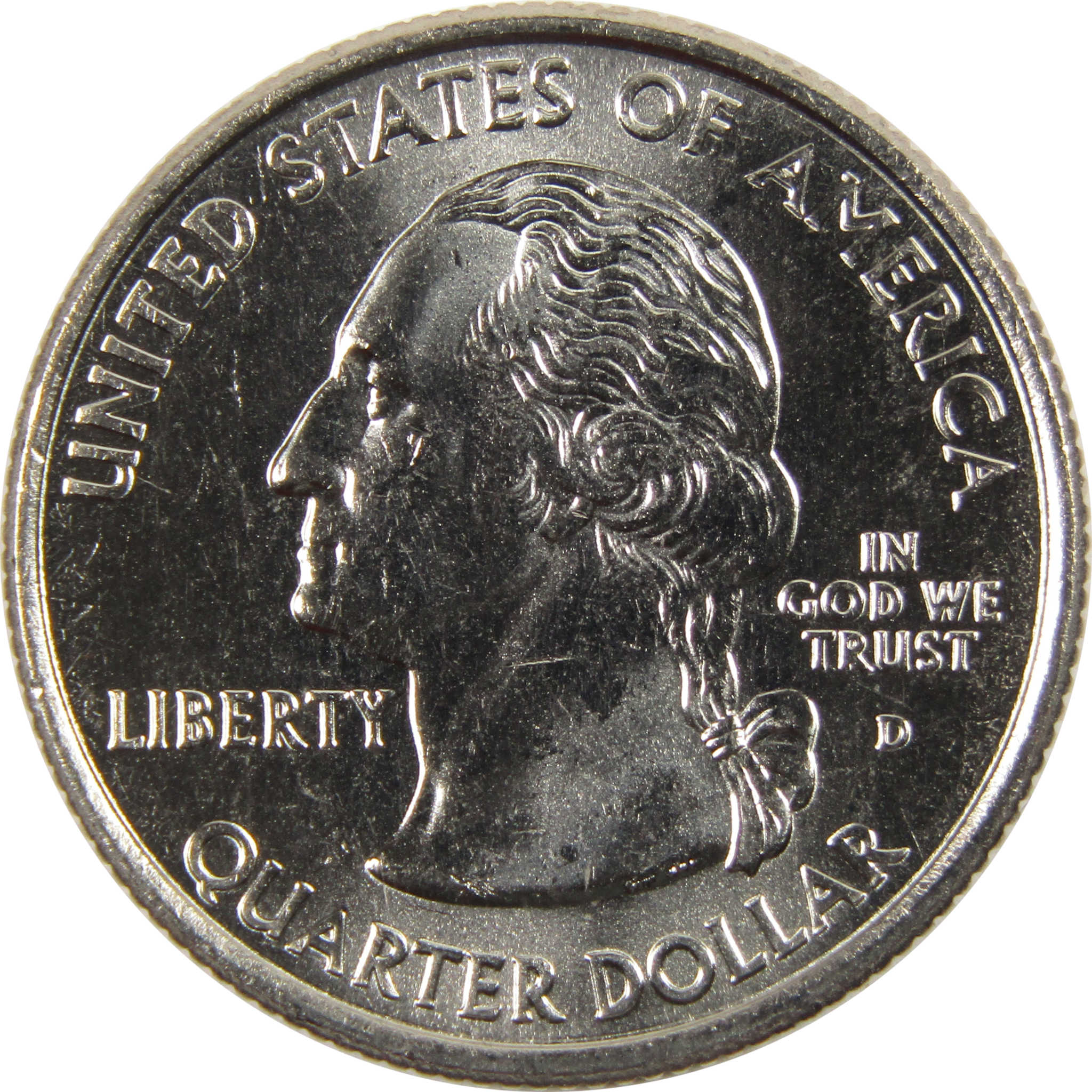 2008 D New Mexico State Quarter BU Uncirculated Clad 25c Coin