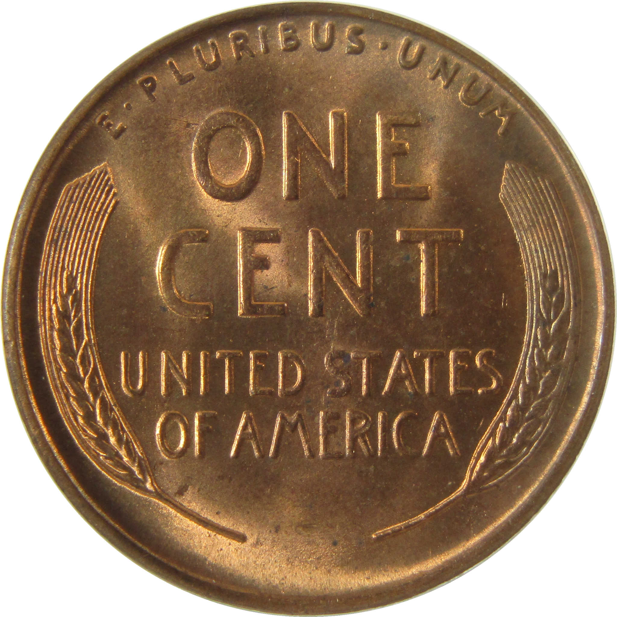 1930 Lincoln Wheat 1c MS 62 RB ANACS Struck Through Debris SKU:I28451