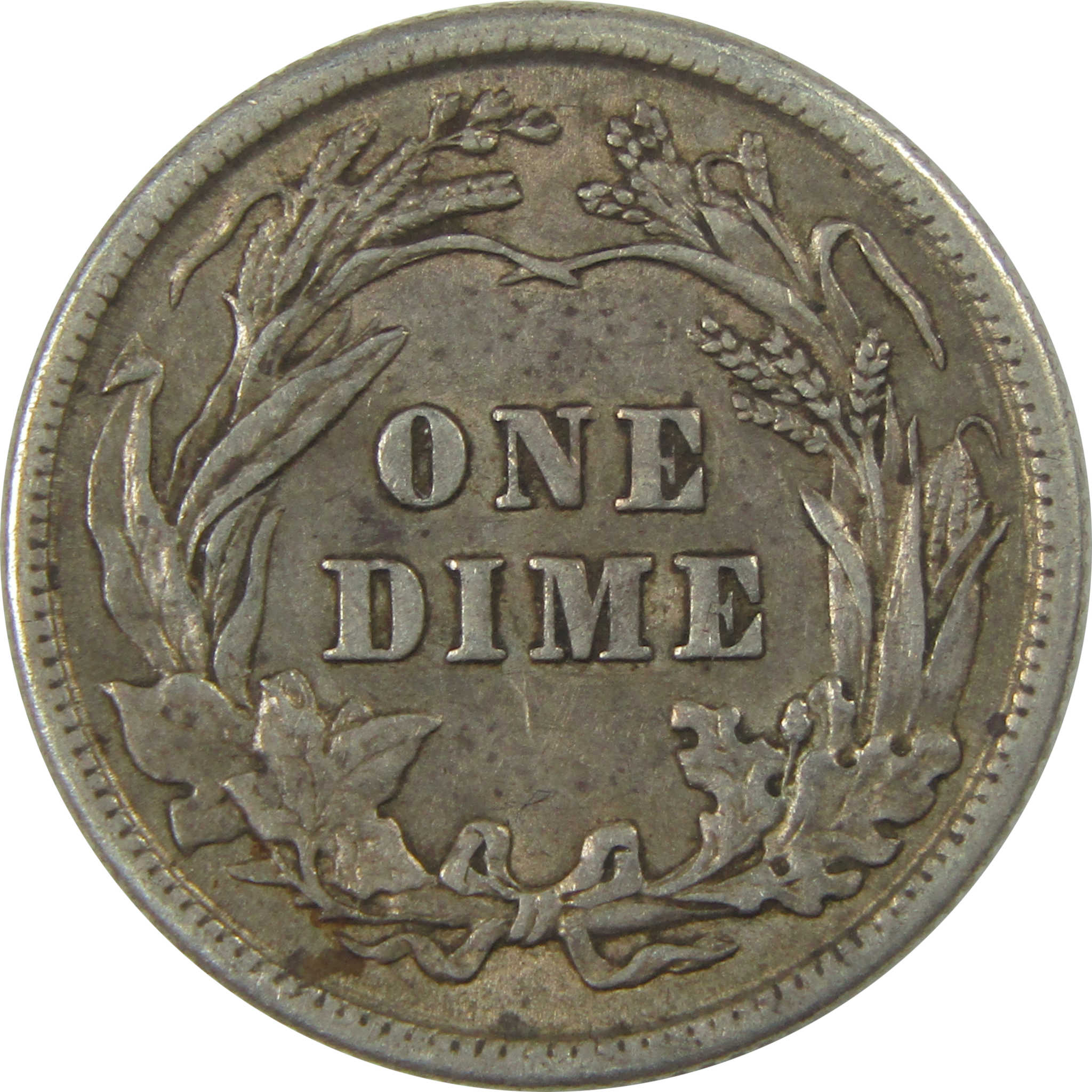 1912 Barber Dime XF EF Extremely Fine Details Silver SKU:I20658