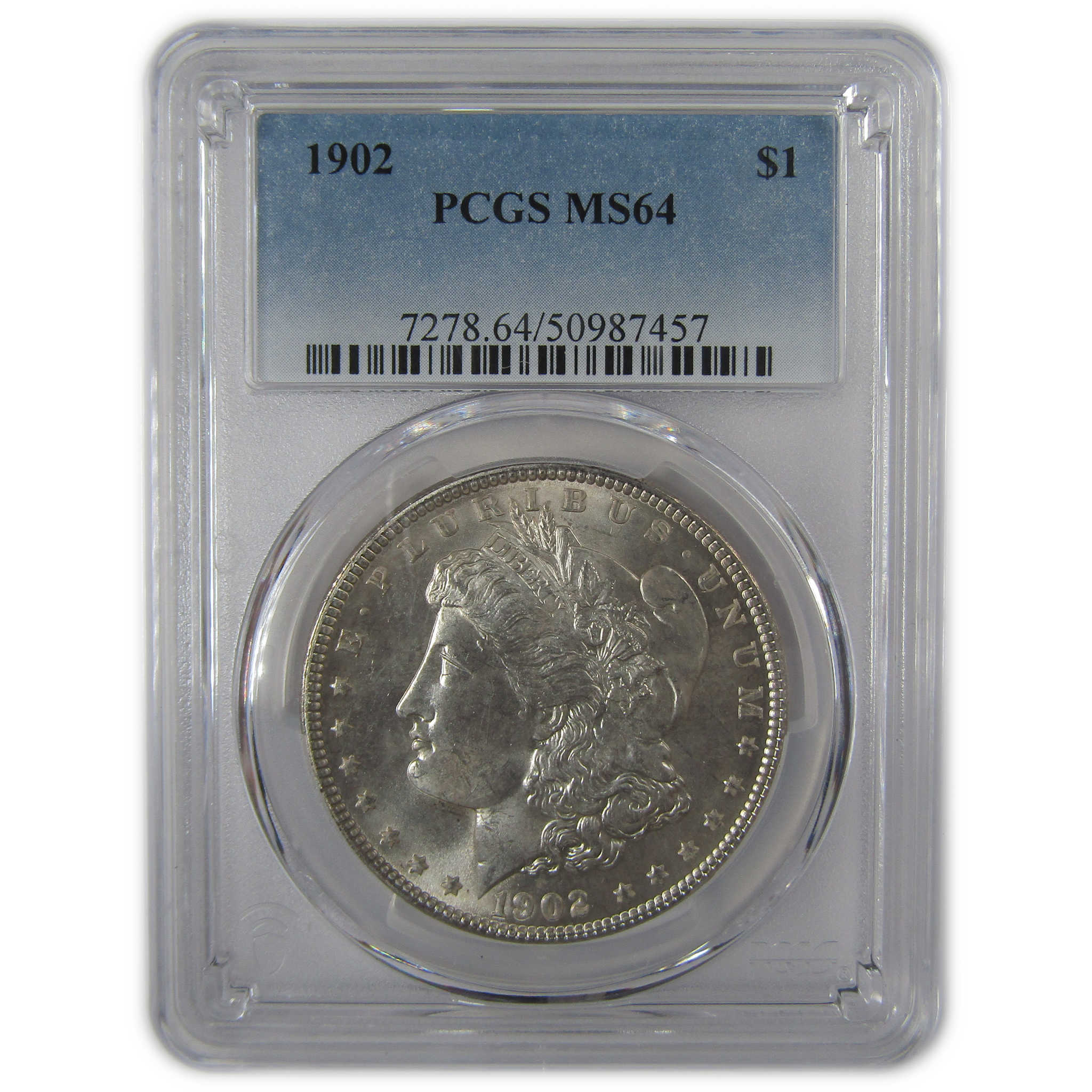 1902 Morgan Dollar MS 64 PCGS Silver Uncirculated $1 Coin SKU:I23167 - Morgan coin - Morgan silver dollar - Morgan silver dollar for sale - Profile Coins & Collectibles
