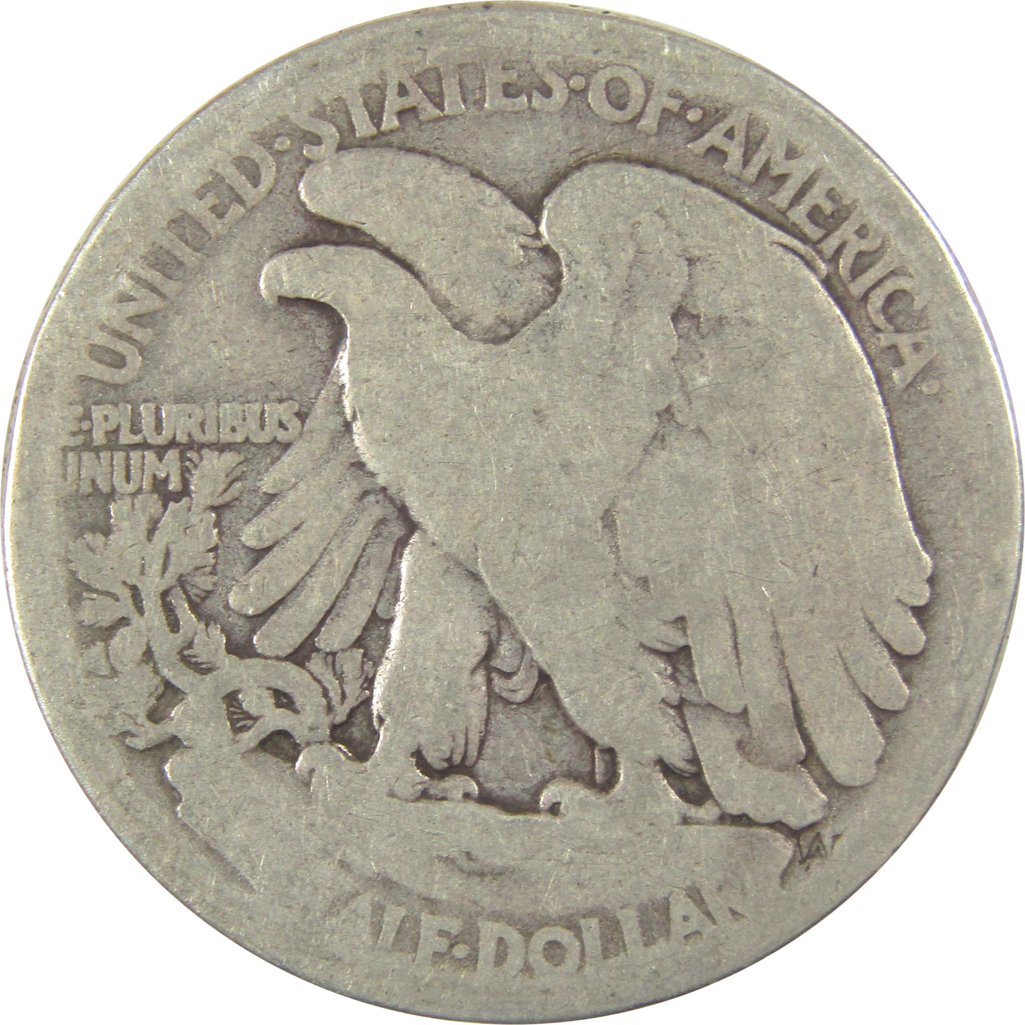 1916 D Liberty Walking Half Dollar AG About Good Silver SKU:I19774