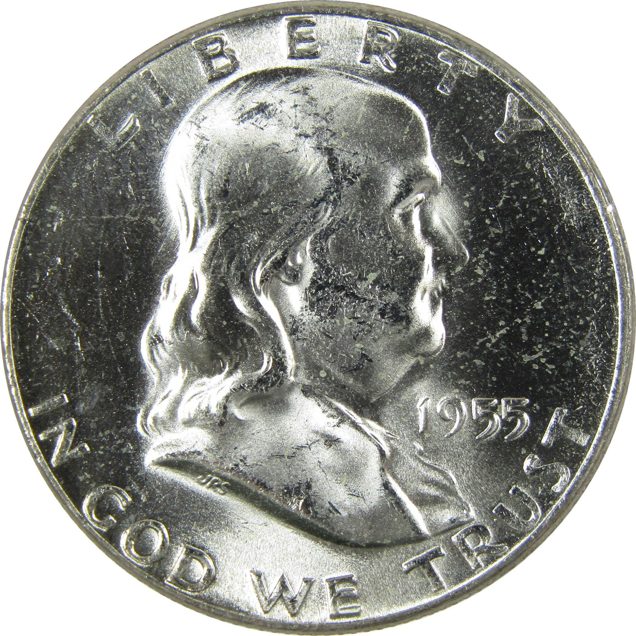 1955 Bugs Bunny Franklin Silver 50c Uncirculated Mint State SKU:I27853