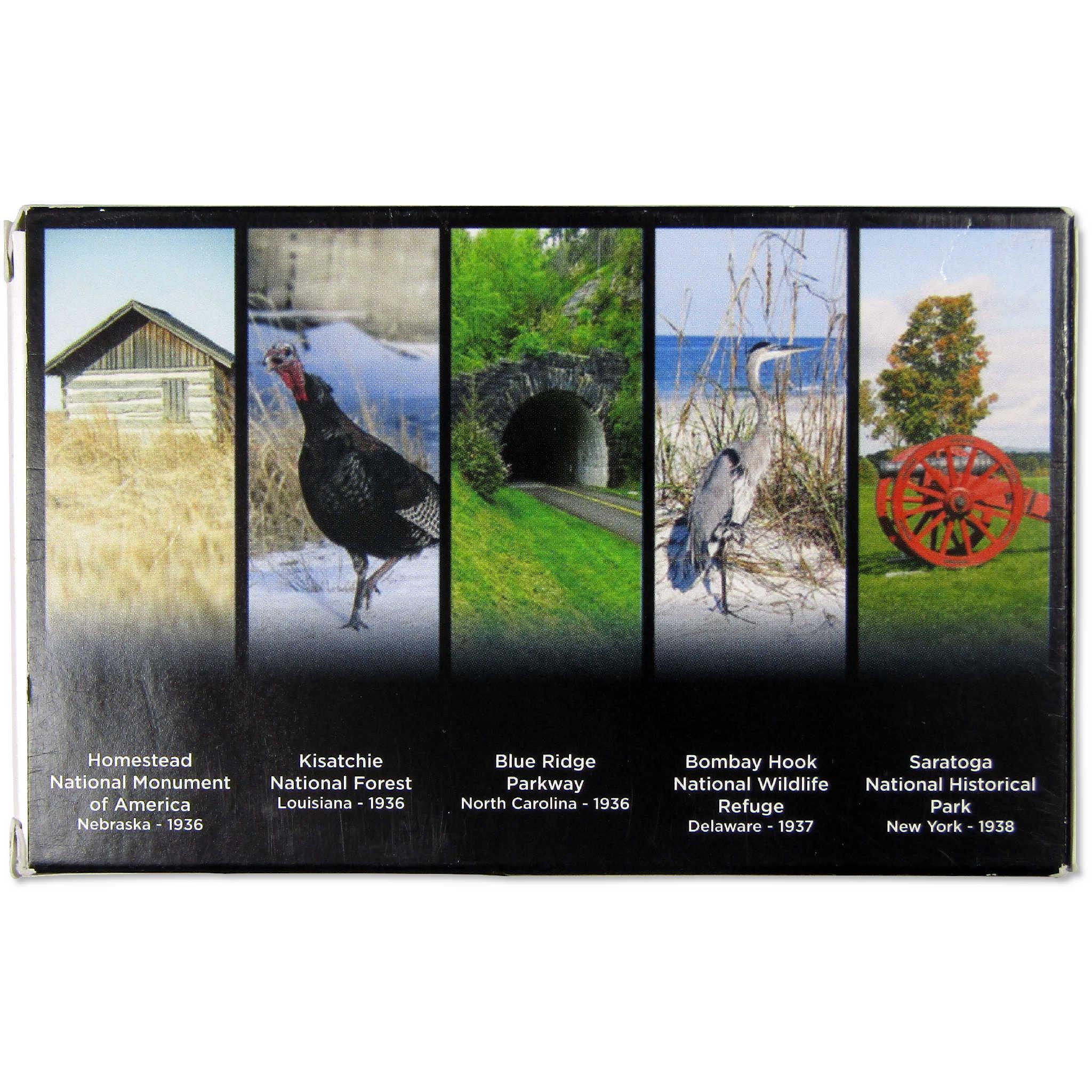 2015 America the Beautiful Quarter Silver Proof Set U.S. Mint OGP COA